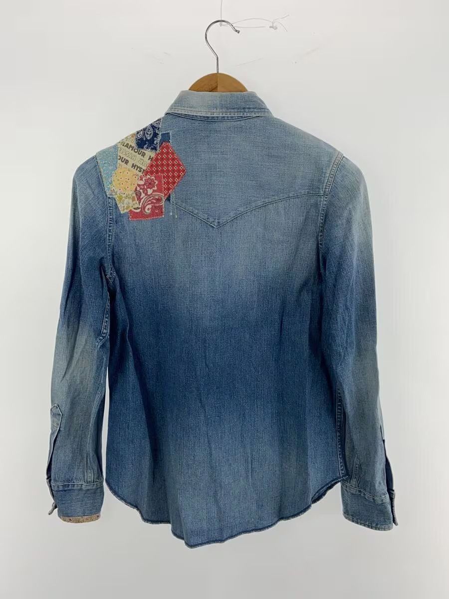 Hysteric Glamour Patchwork Western Denim Button Shirt Size US M / EU 48-50 / 2 - 2 Thumbnail
