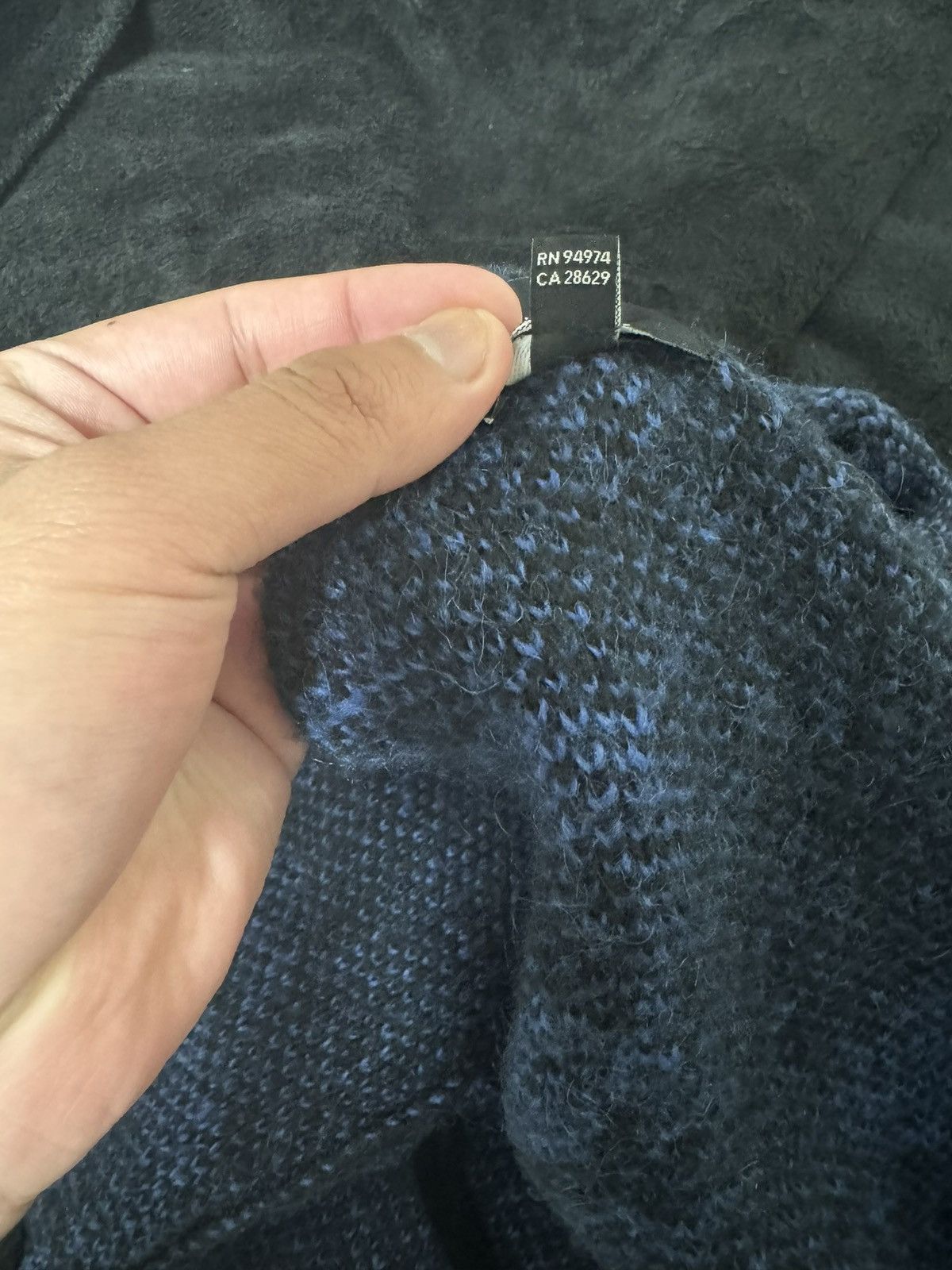 Stussy Mohair Mask Cardigan Size US M / EU 48-50 / 2 - 9 Thumbnail