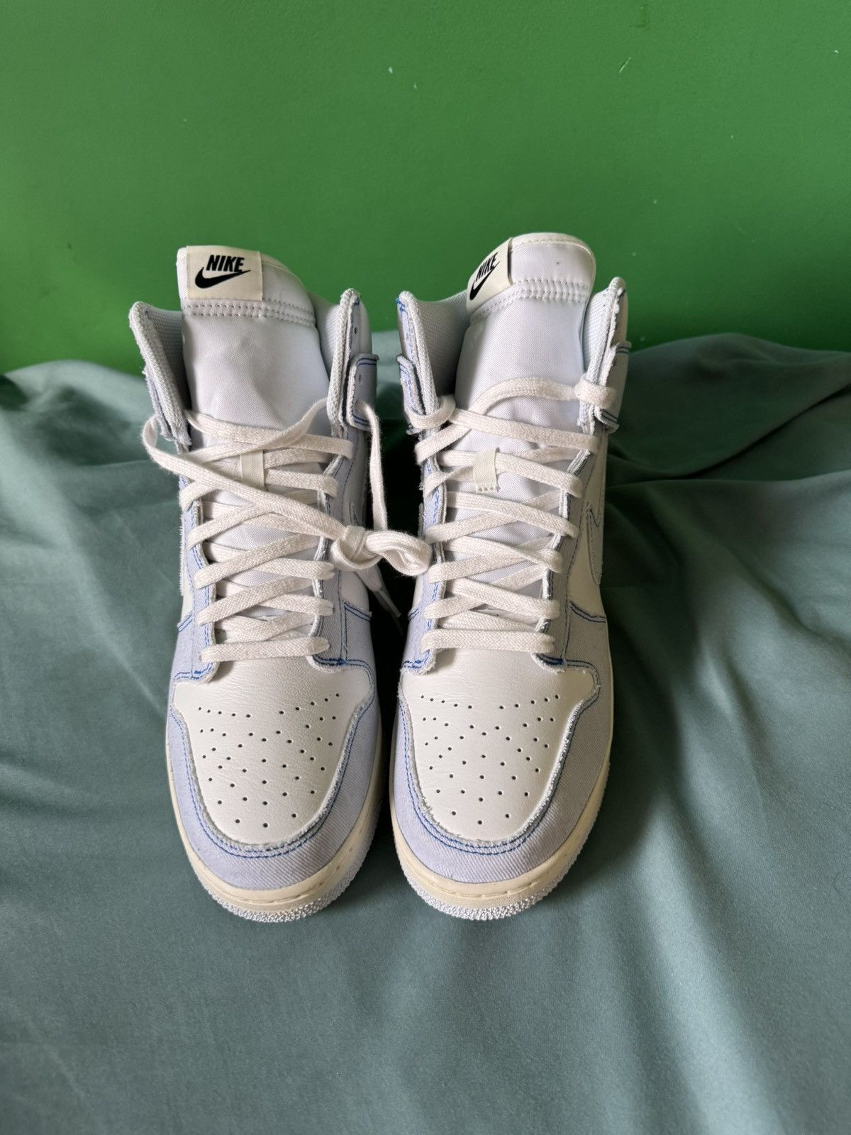 Nike Nike Dunk High 1985 Blue Denim 2022 Size US 11.5 / EU 44-45 - 7 Thumbnail