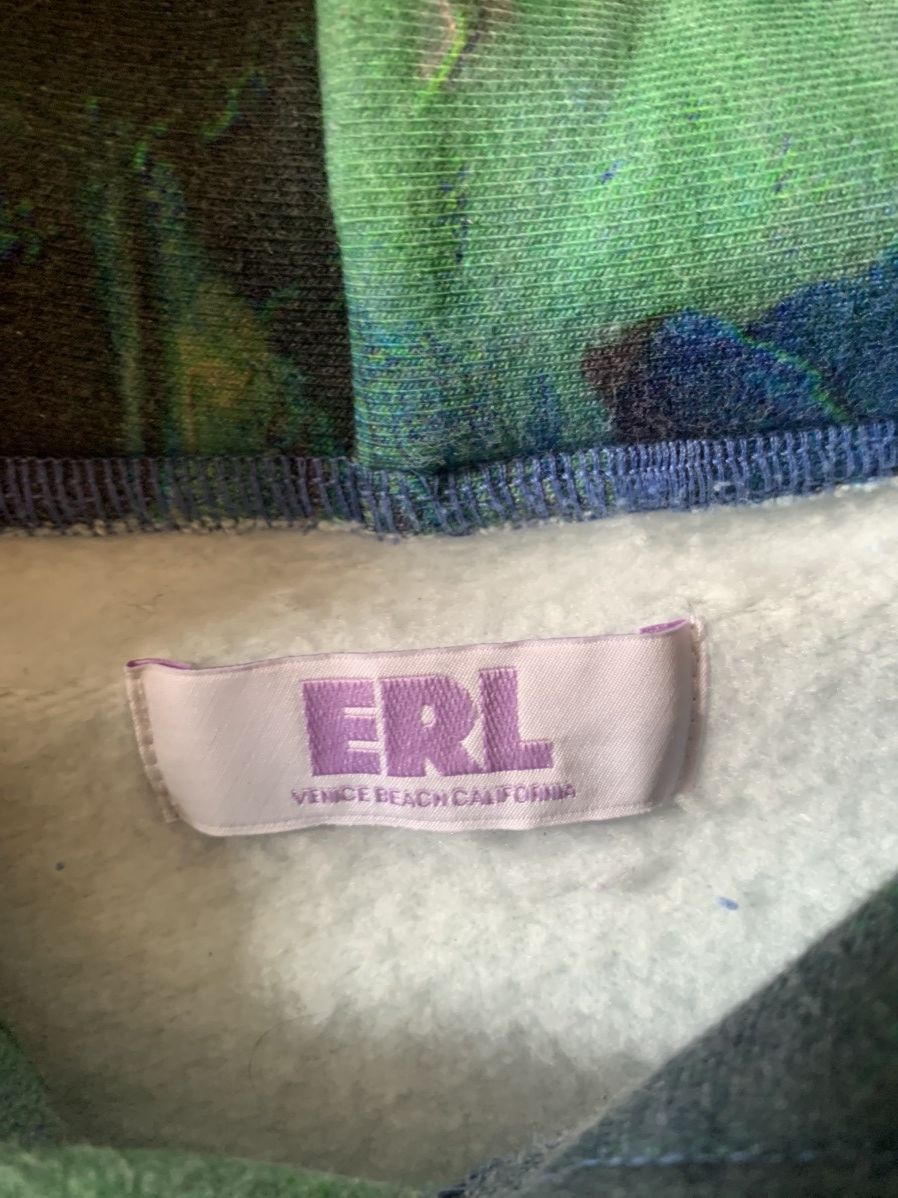 ERL ERL Swirl Hoodie Blue/ Green Print Size US L / EU 52-54 / 3 - 3 Thumbnail