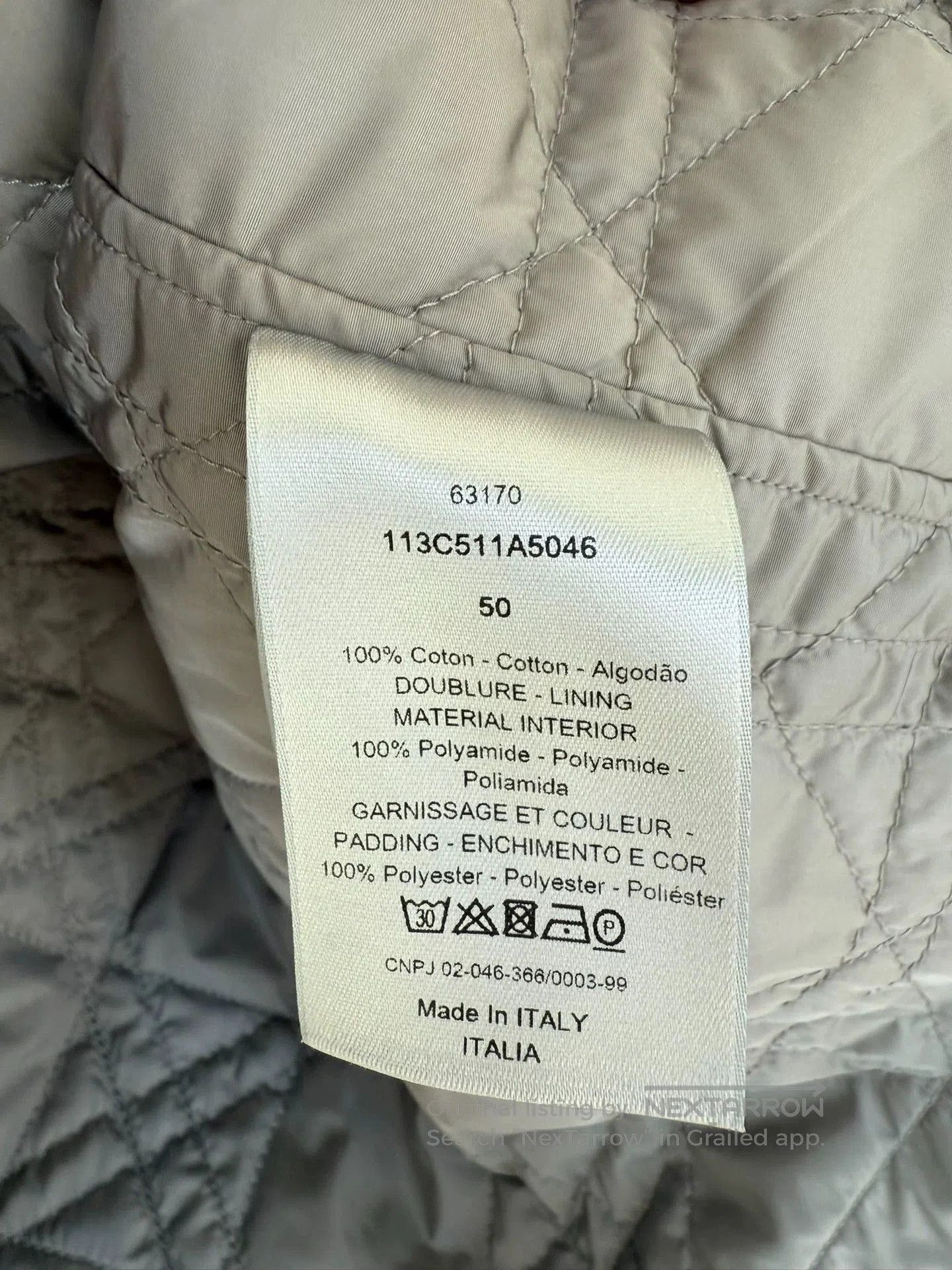 Dior Dior Printed Cotton Jacket Size 50. Size US L / EU 52-54 / 3 - 3 Thumbnail