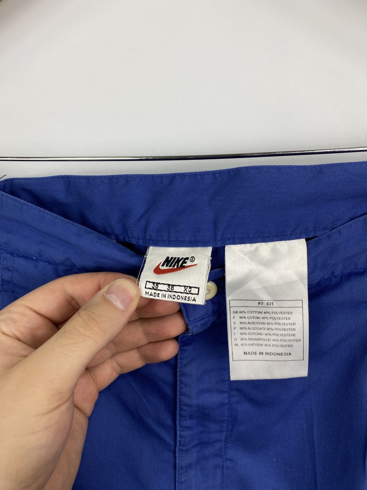 Nike 🇺🇸 Vintage 90s Nike Challenge Court Tennis Shorts Rare Retro Size US 36 / EU 52 - 5 Thumbnail
