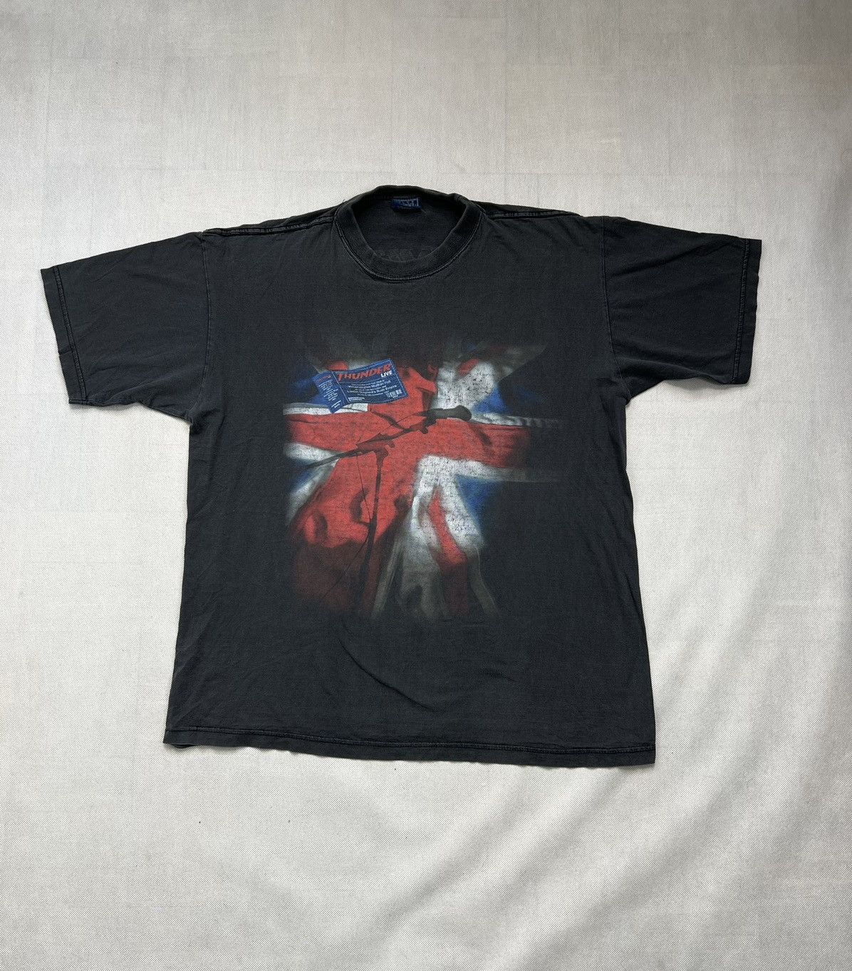 Band Tees × Vintage Rare Tshirt Thunder Live World Tour 1998 Vintage Size US L / EU 52-54 / 3 - 3 Thumbnail