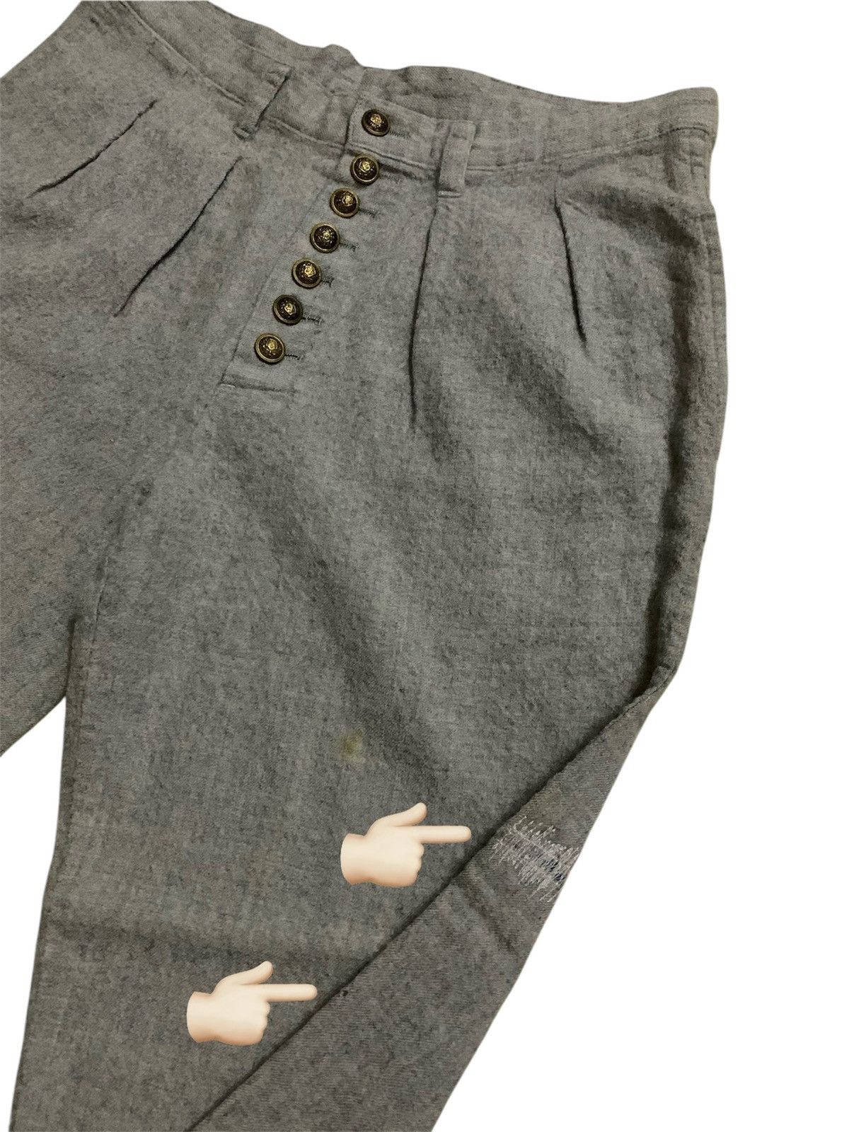 Comme des Garcons 💥Comme Des Garcons Tricot Wool Pant Size 30" / US 8 / IT 44 - 2 Thumbnail