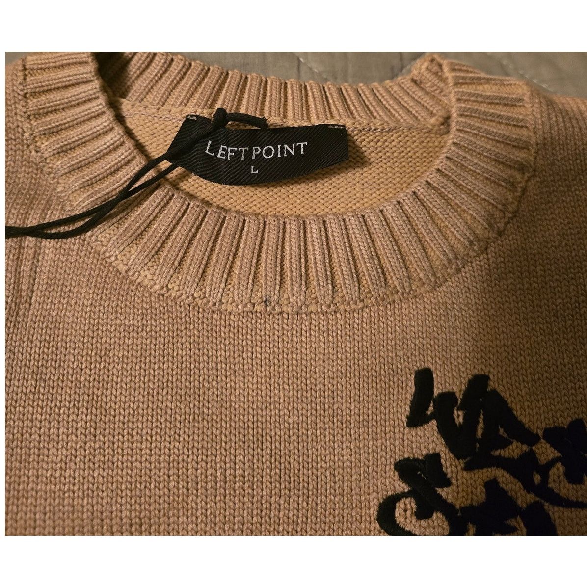 & Other Stories Left Point Italy graphic crewneck ," Mask Gangster"- Large Size US L / EU 52-54 / 3 - 2 Thumbnail
