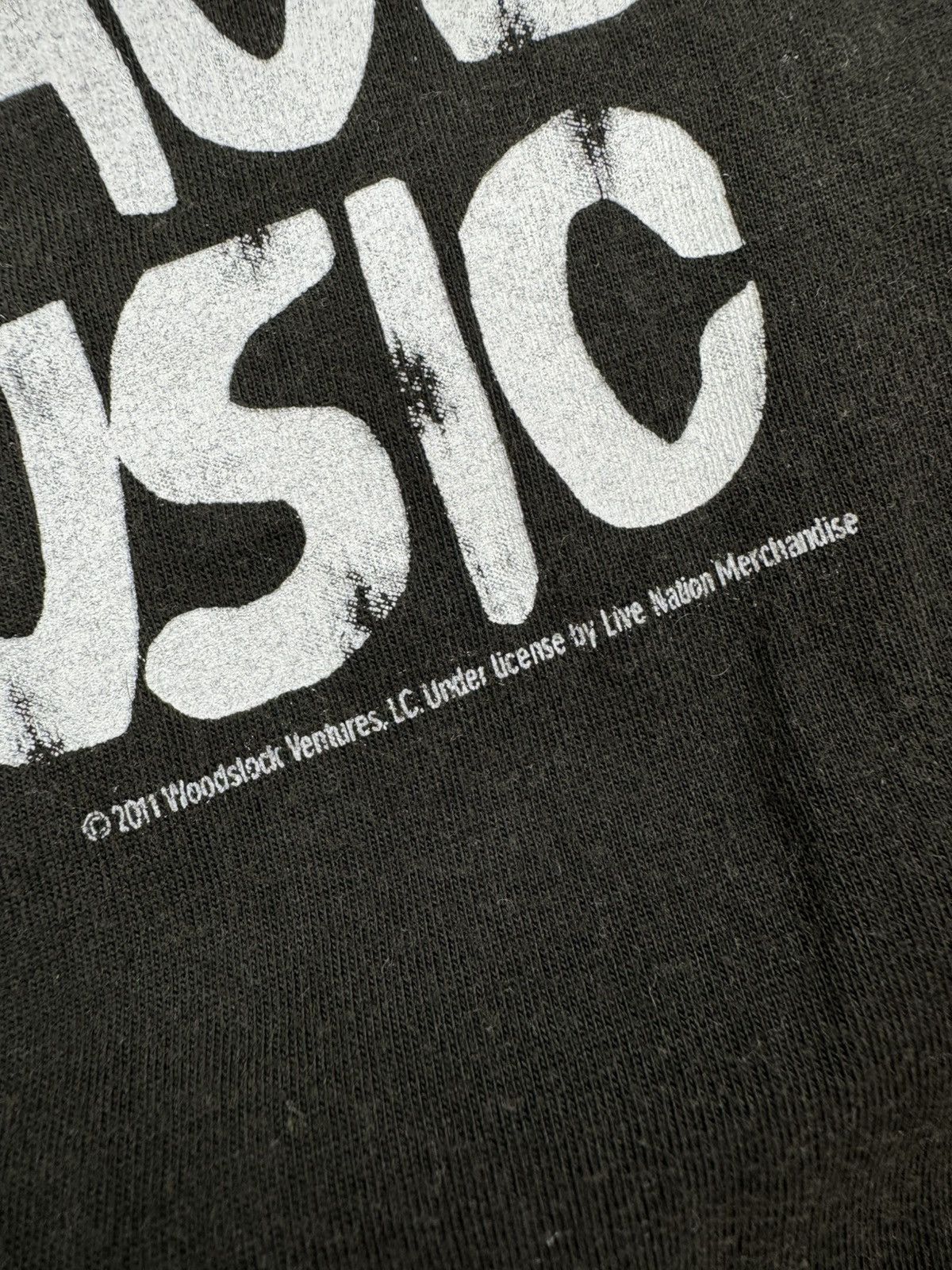 Band Tees × Vintage Vintage y2k Woodstock 3 days of peace & music festival tee Size US M / EU 48-50 / 2 - 5 Thumbnail