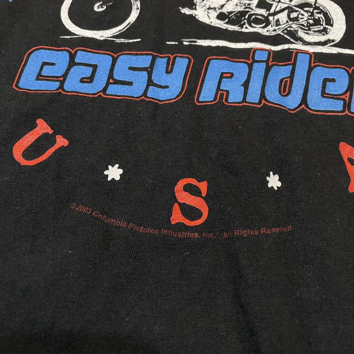 Vintage Vintage easy rider movie t-shirt Size US M / EU 48-50 / 2 - 2 Thumbnail