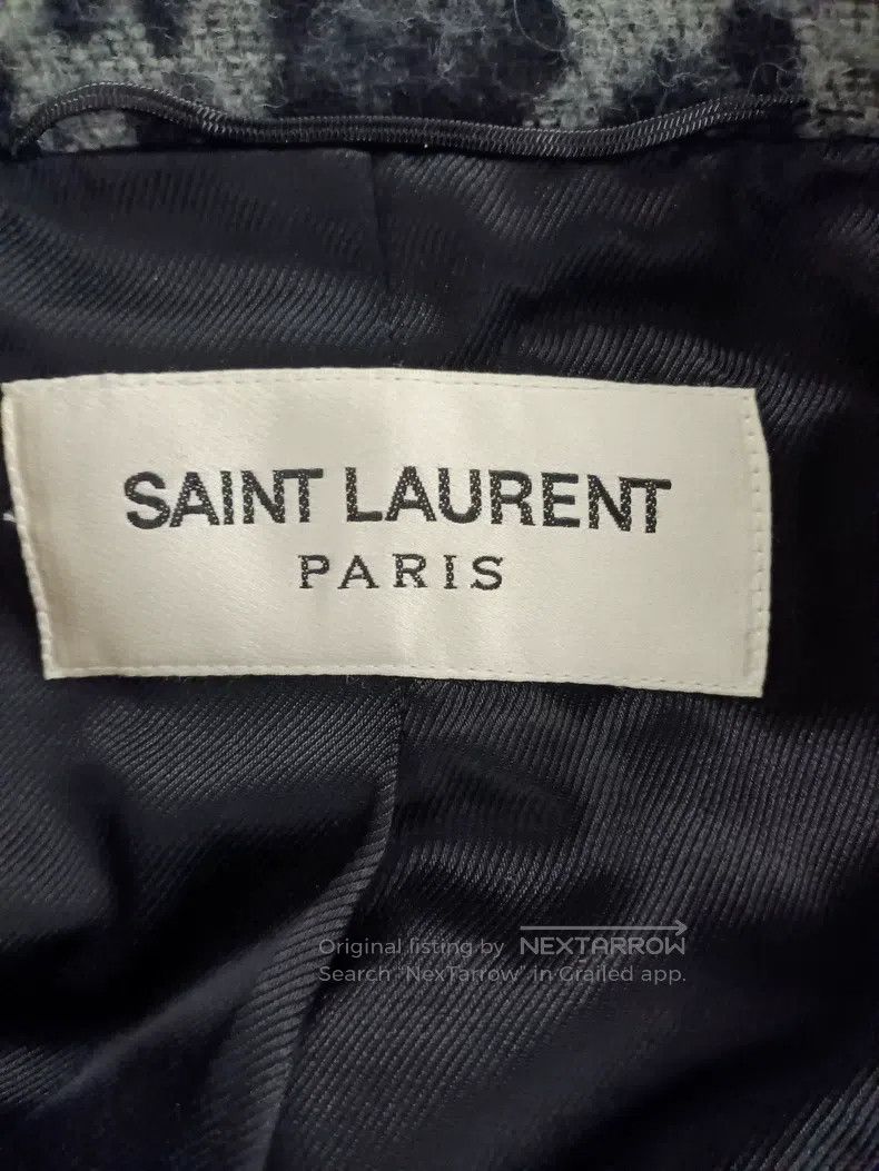 Saint Laurent Paris Saint Laurent Paris Leopard Print Wool Coat Size US S / EU 44-46 / 1 - 3 Thumbnail