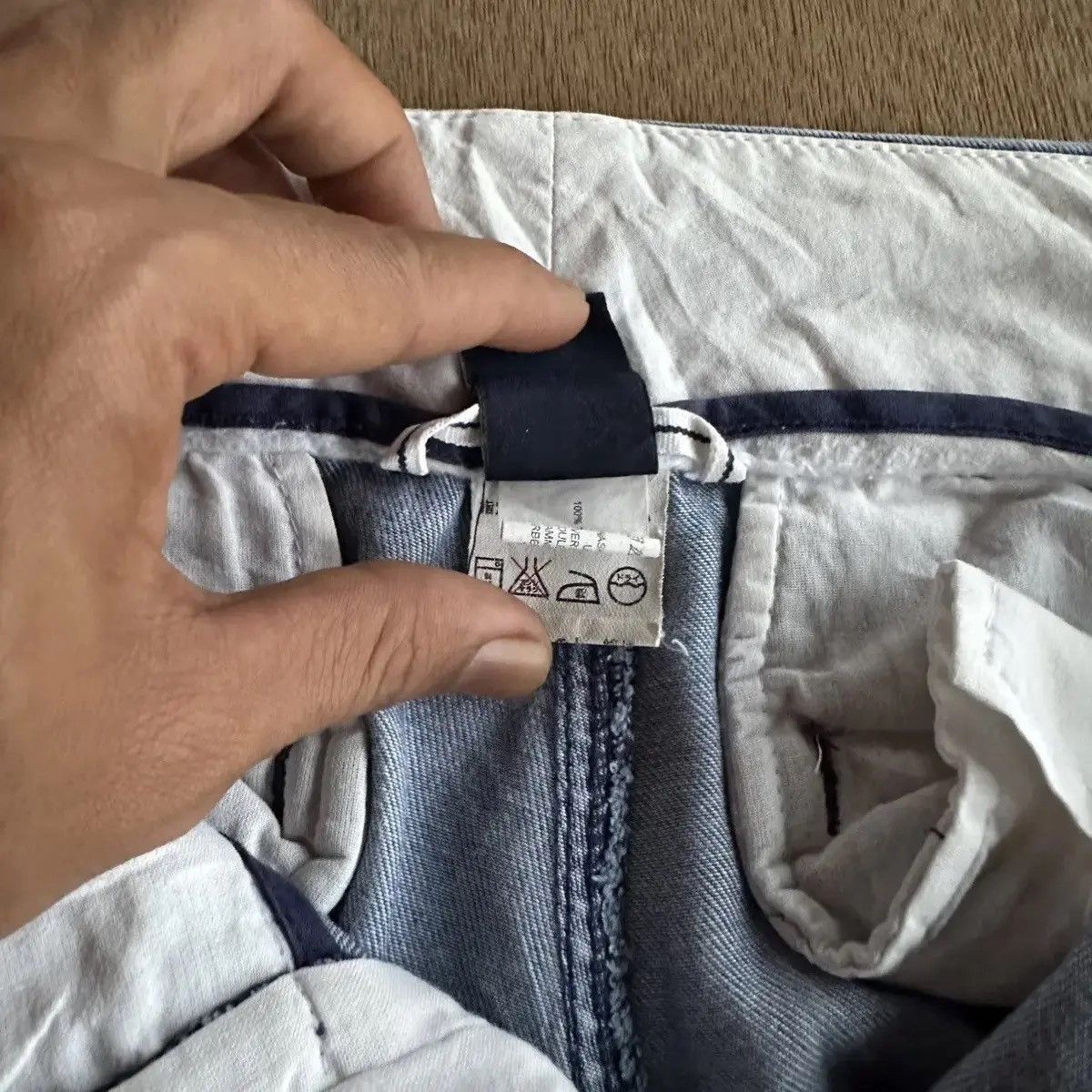 Japanese Brand GRAILS!! Japanese Brand GAP Jean Bondage Cropped Denim Pants Size US 29 - 12 Thumbnail