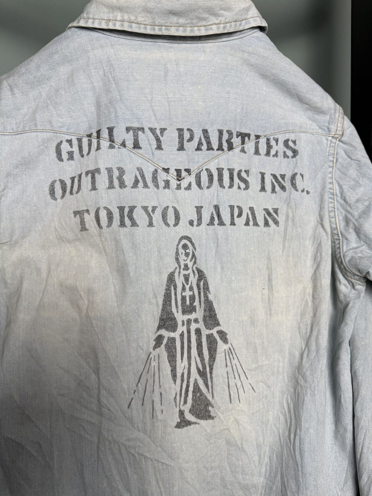 Wacko Maria WACKO MARIA GUILTYPARTIES DENIM LONGSLEEVE BUTTON VINTAGE Size US S / EU 44-46 / 1 - 2 Thumbnail
