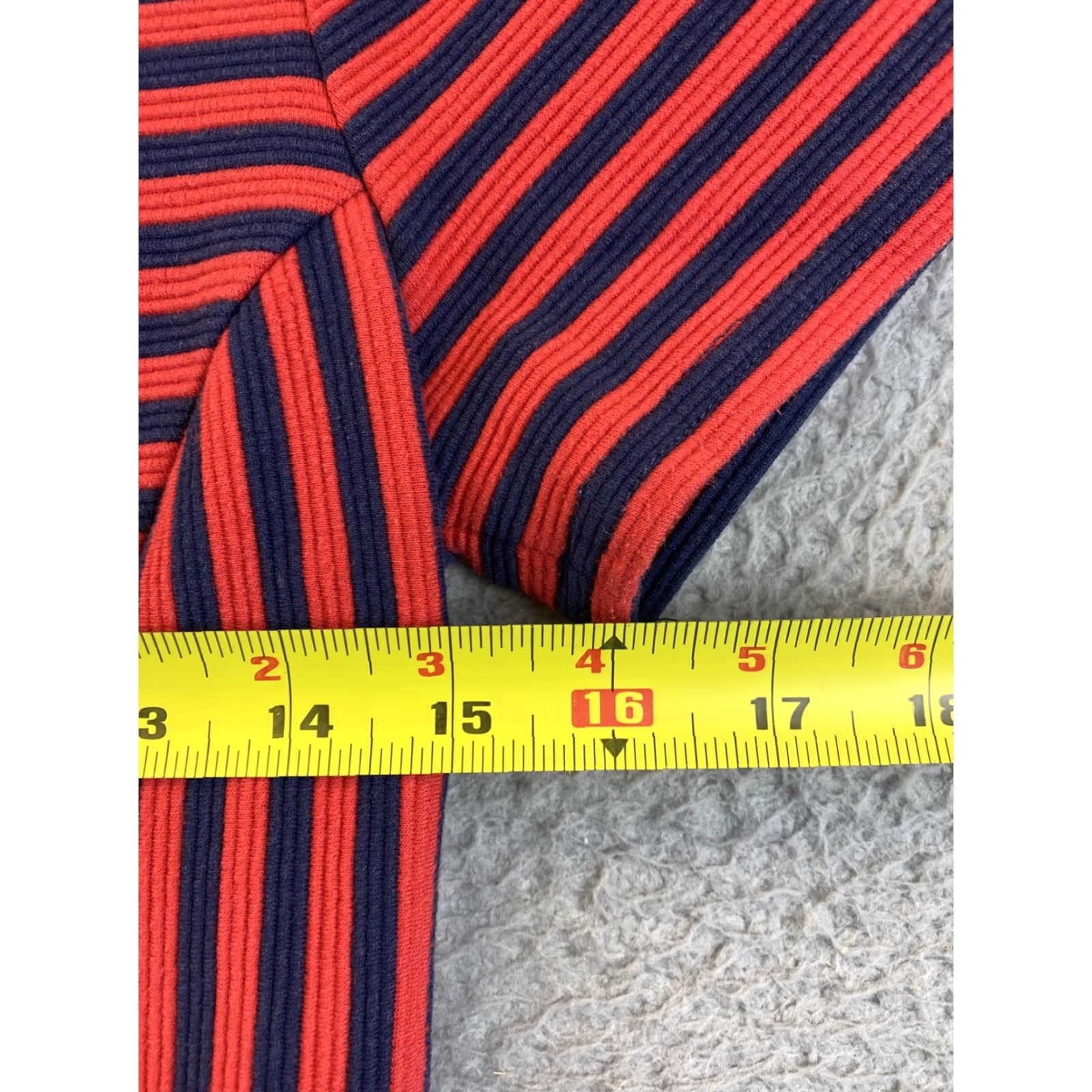 J.Crew J.CREW Dress Women's Fit & Flare Sleeveless Red Size 8 Short Short Sleeve Pleated Mini Casual Ready-to-Wear Women’s Clothing Size 30" / US 8 / IT 44 - 4 Thumbnail