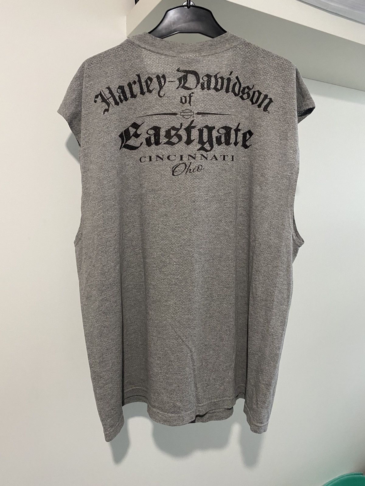 Harley Davidson × Vintage Harley Davidson of Eastgate XL tank top oversized baggy y2k Size US XL / EU 56 / 4 - 1 Thumbnail