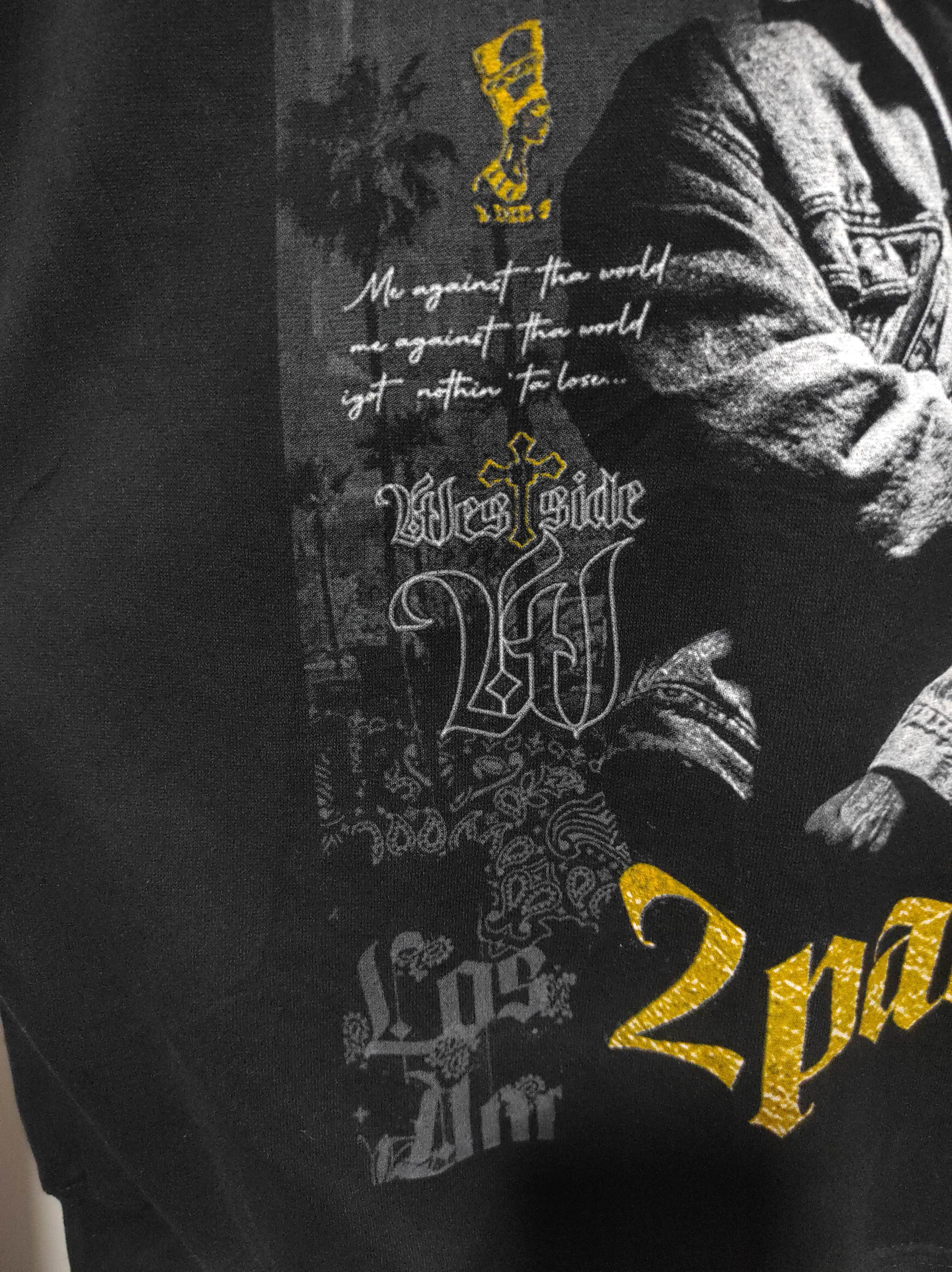 Rap Tees 2Pac Fur hoodie LGB style Size US XXL / EU 58 / 5 - 18 Thumbnail