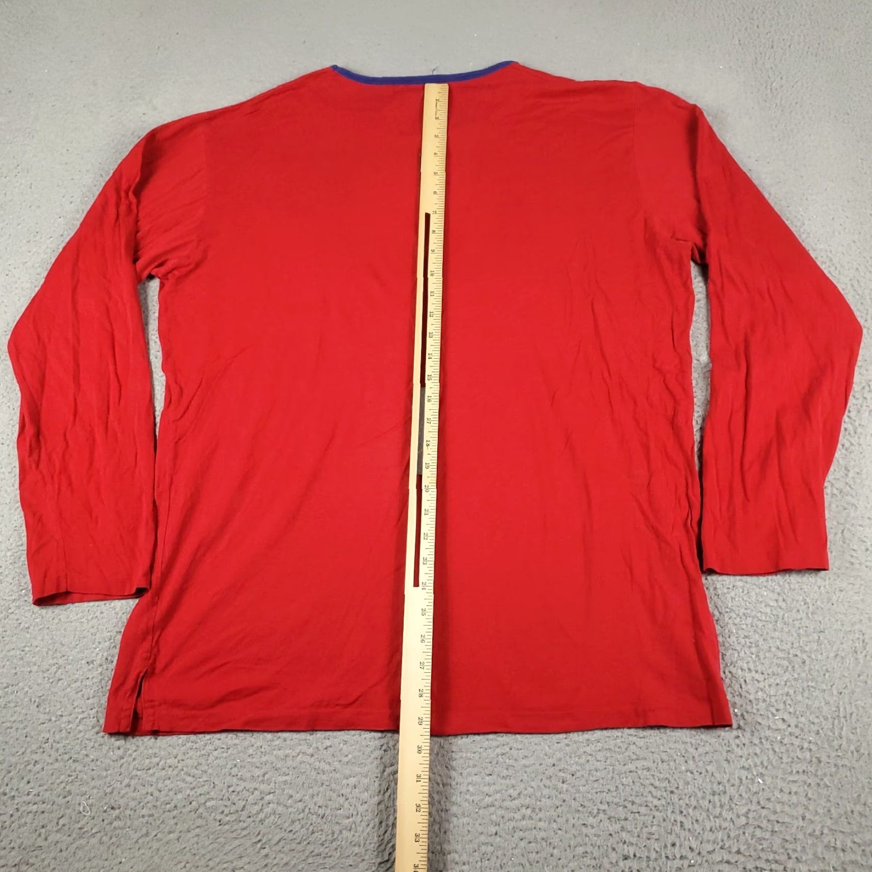 Ralph Lauren Ralph Lauren T Shirt Men Large Blue Crew Neck Cotton Logo Vintage Casual All Seasons Mens L Corps Tee Size US L / EU 52-54 / 3 - 5 Thumbnail