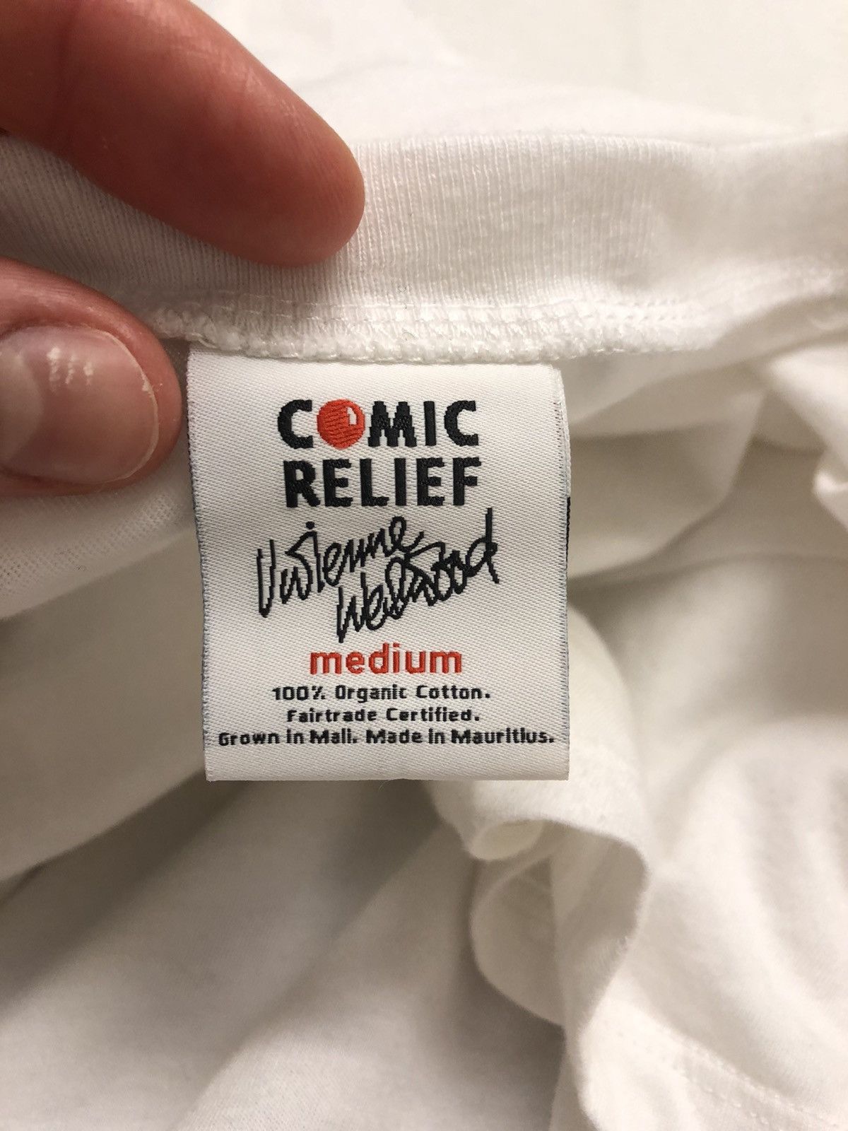 Other COMIC RELIEF X VIVIENNE WESTWOOD RARE QUALITY TEE SHIRT Size M / US 6-8 / IT 42-44 - 4 Thumbnail