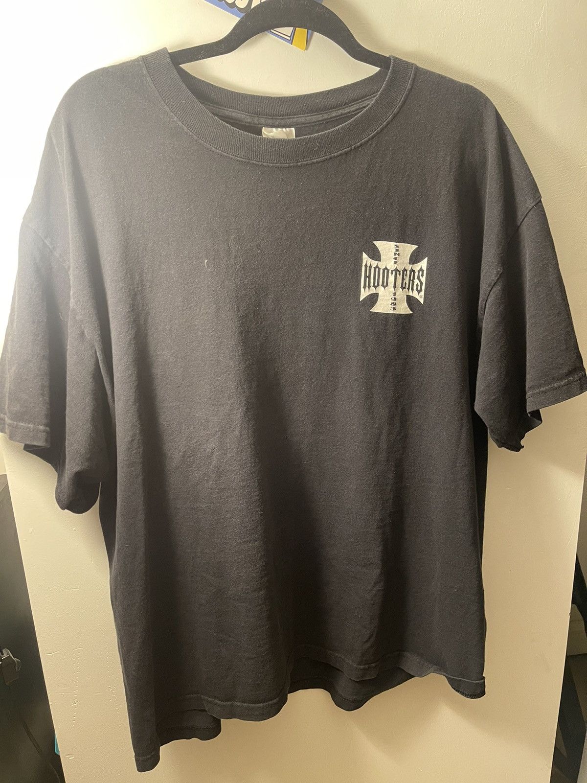 Choppers West Coast Choppers/Hooters 90s Vintage T-Shirt