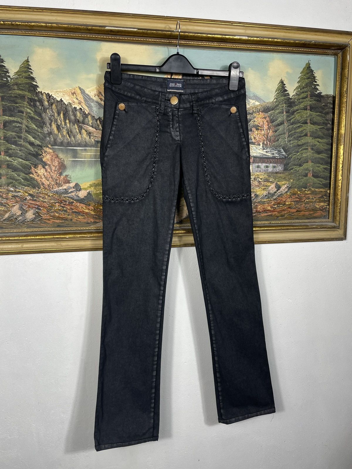 Jean Paul Gaultier × Vintage Jean Paul Gaultier Vintage JPG Denim Jeans Trousers Pants Size 28" / US 6 / IT 42 - 2 Thumbnail