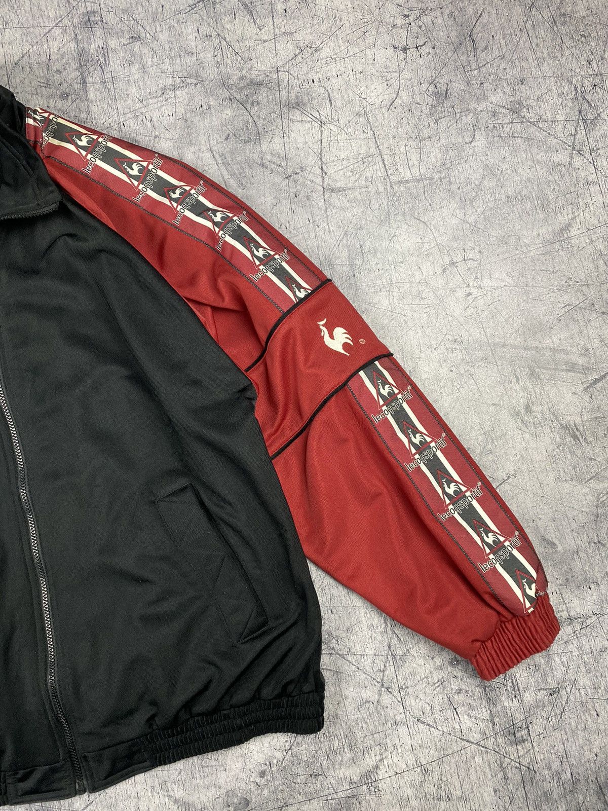 Le Coq Sportif Vintage Le Coq Sportif Big Logo Windbreaker Jacket Size US L / EU 52-54 / 3 - 4 Thumbnail