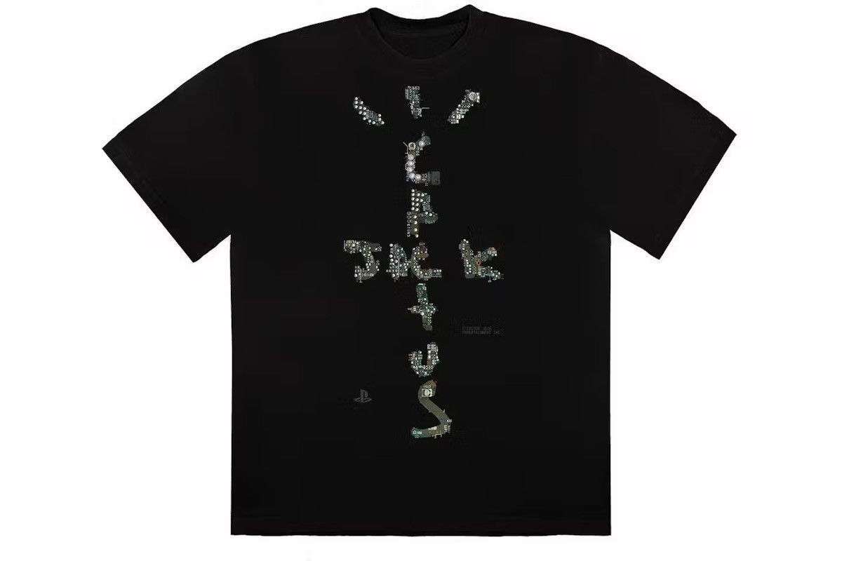 Playstation × Travis Scott Travis Scott x Playstation Motherboard Logo I T-shirt Size US L / EU 52-54 / 3 - 2 Thumbnail