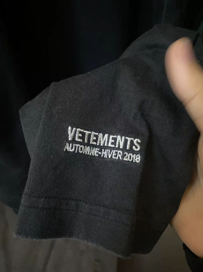 Vetements Vetements Faux two-piece hooded sweatshirt Size US XS / EU 42 / 0 - 4 Thumbnail