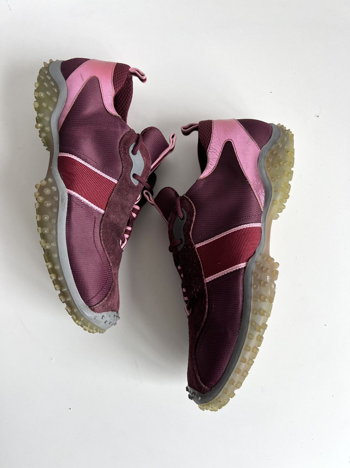 Miu Miu 🔥Iconic F/W99 MiuMiu Square Toe Bubble/Spike Sole Sneakers Size US 10 / IT 40 - 11 Thumbnail