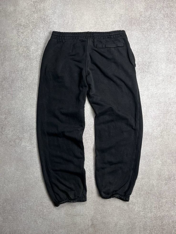 Nike × Vintage Vintage Nike Swoosh Baggy Cotton Trackpants Y2K S Size US 31 - 4 Thumbnail