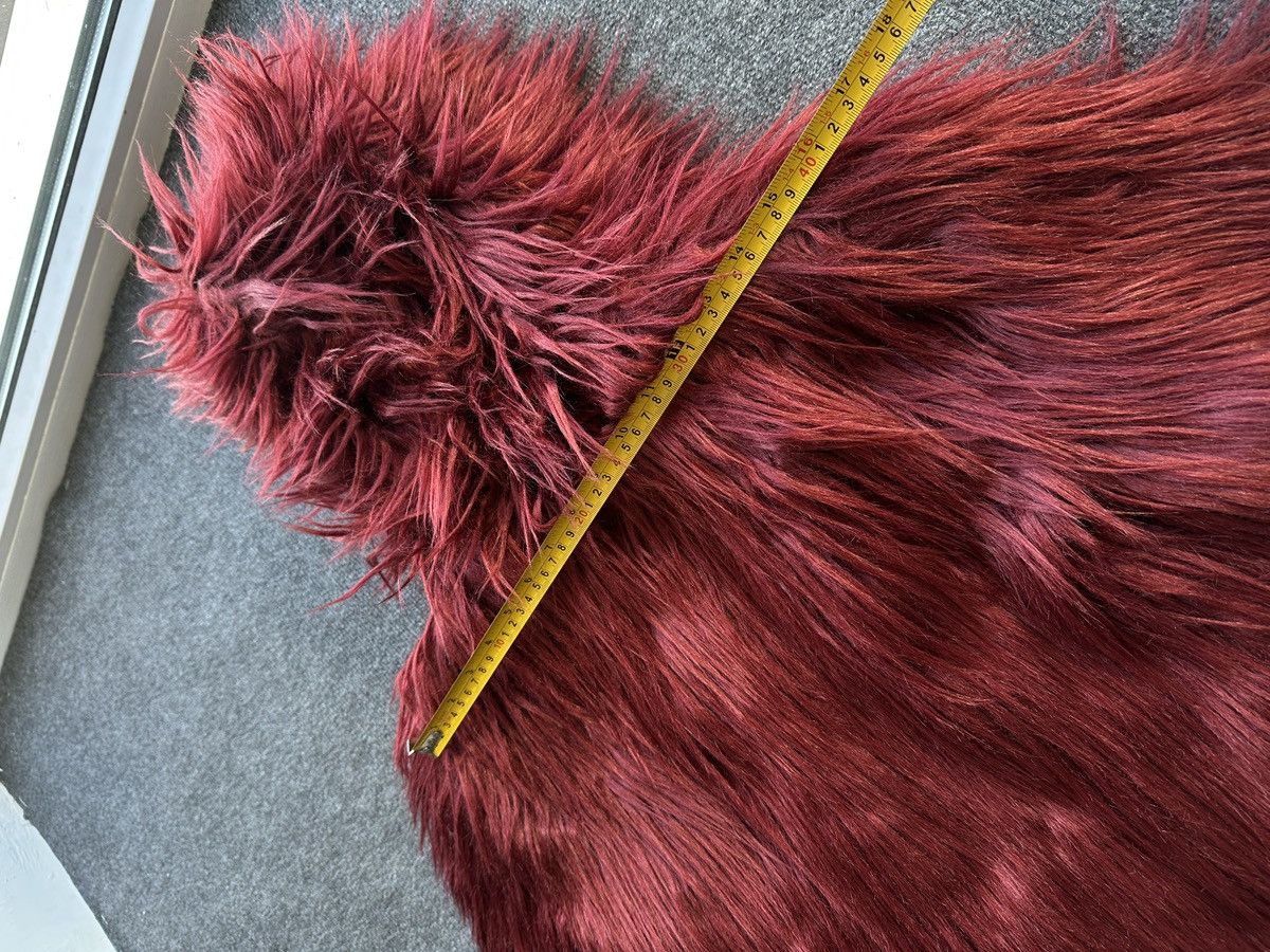 Other WMN LUXURY 🚨 FAUX FUR RED HOOD JACKET Y2K OPIUM LONG SLEEVE Size M / US 6-8 / IT 42-44 - 16 Thumbnail