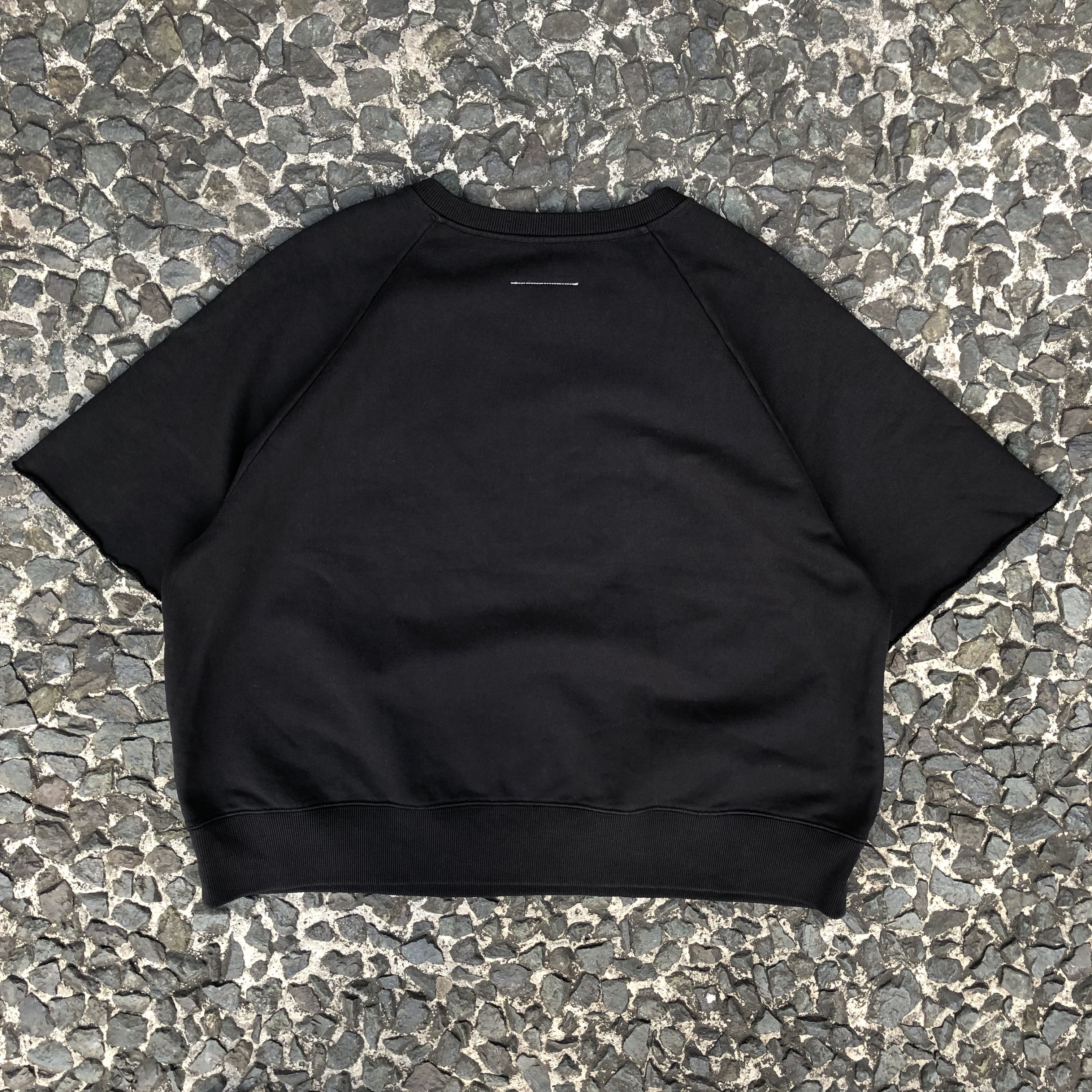 MM6 Maison Margiela Studded Logo Boxy S/S Sweatshirt Size XXL / US 16-18 / IT 52-54 - 4 Thumbnail
