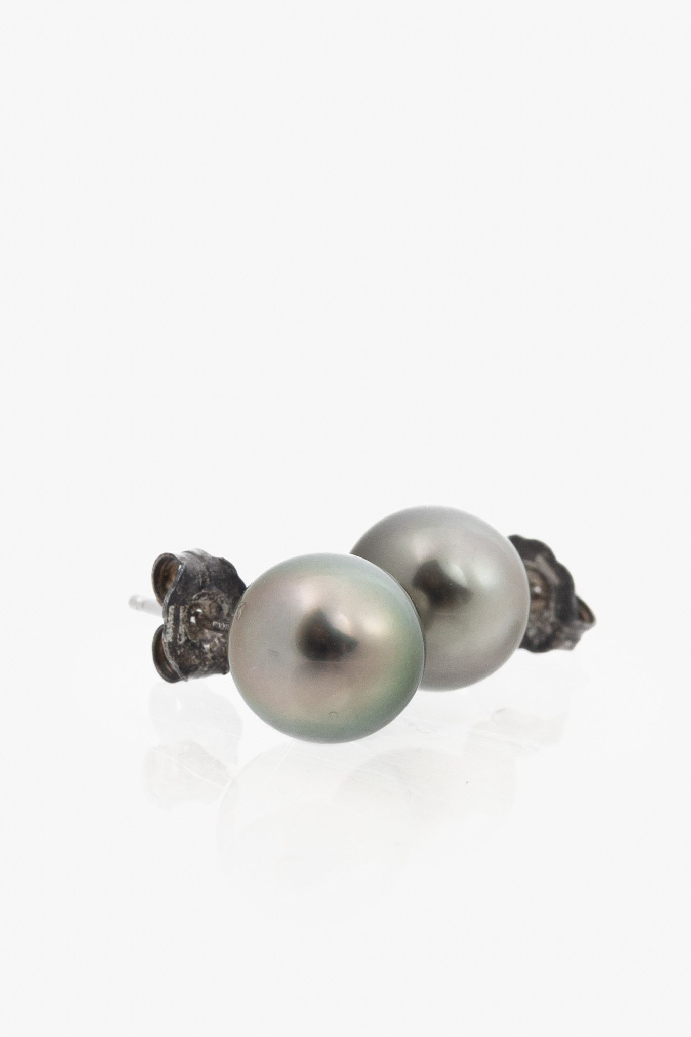 Other Birks Grey Tahitian Pearl Stud Earrings Size ONE SIZE - 1 Thumbnail
