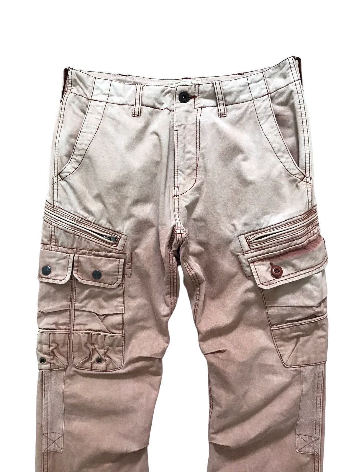 Avirex Avirex Armed Forces Sun Faded Design Cargo Pants Size US 30 / EU 46 - 3 Thumbnail