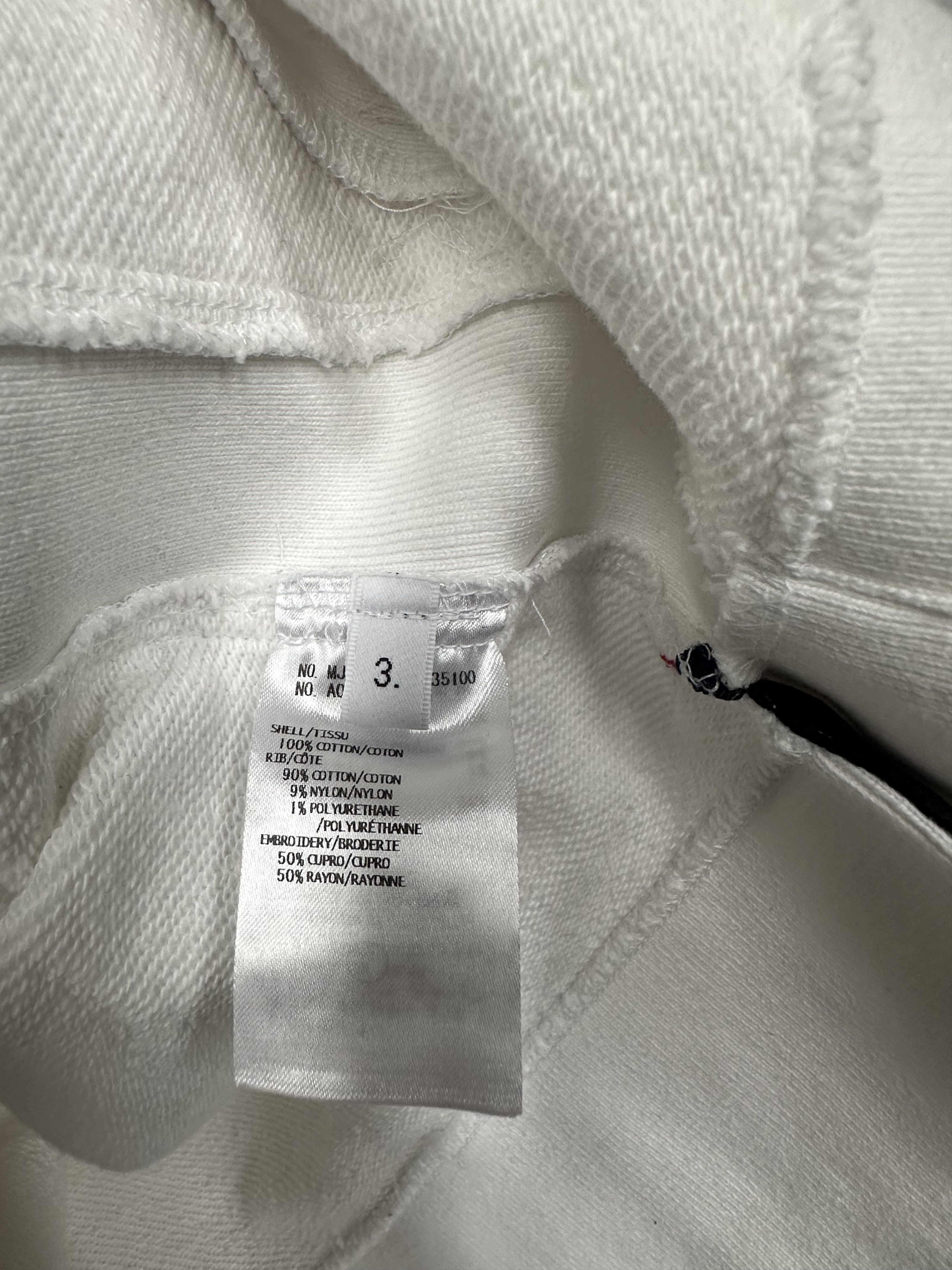 Thom Browne Thom Browne white four-bar sweatshirt Size M / US 6-8 / IT 42-44 - 8 Thumbnail
