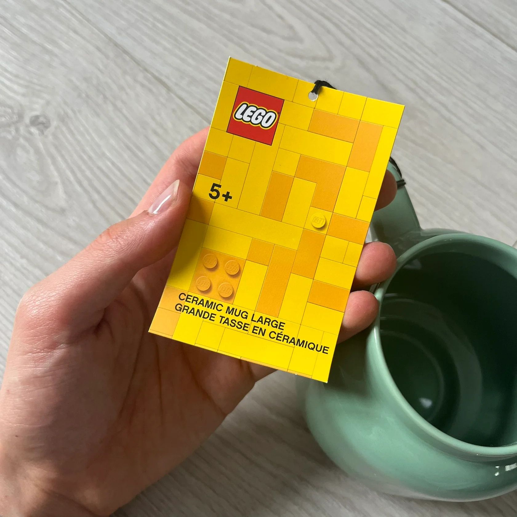 LEGO Large LEGO Green Skeleton Ceramic Mug Size ONE SIZE - 4 Thumbnail