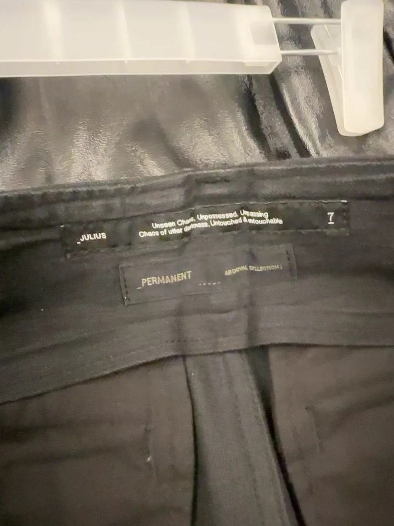 Julius julius size:3 Black shell pants Size US 26 / EU 42 - 3 Thumbnail
