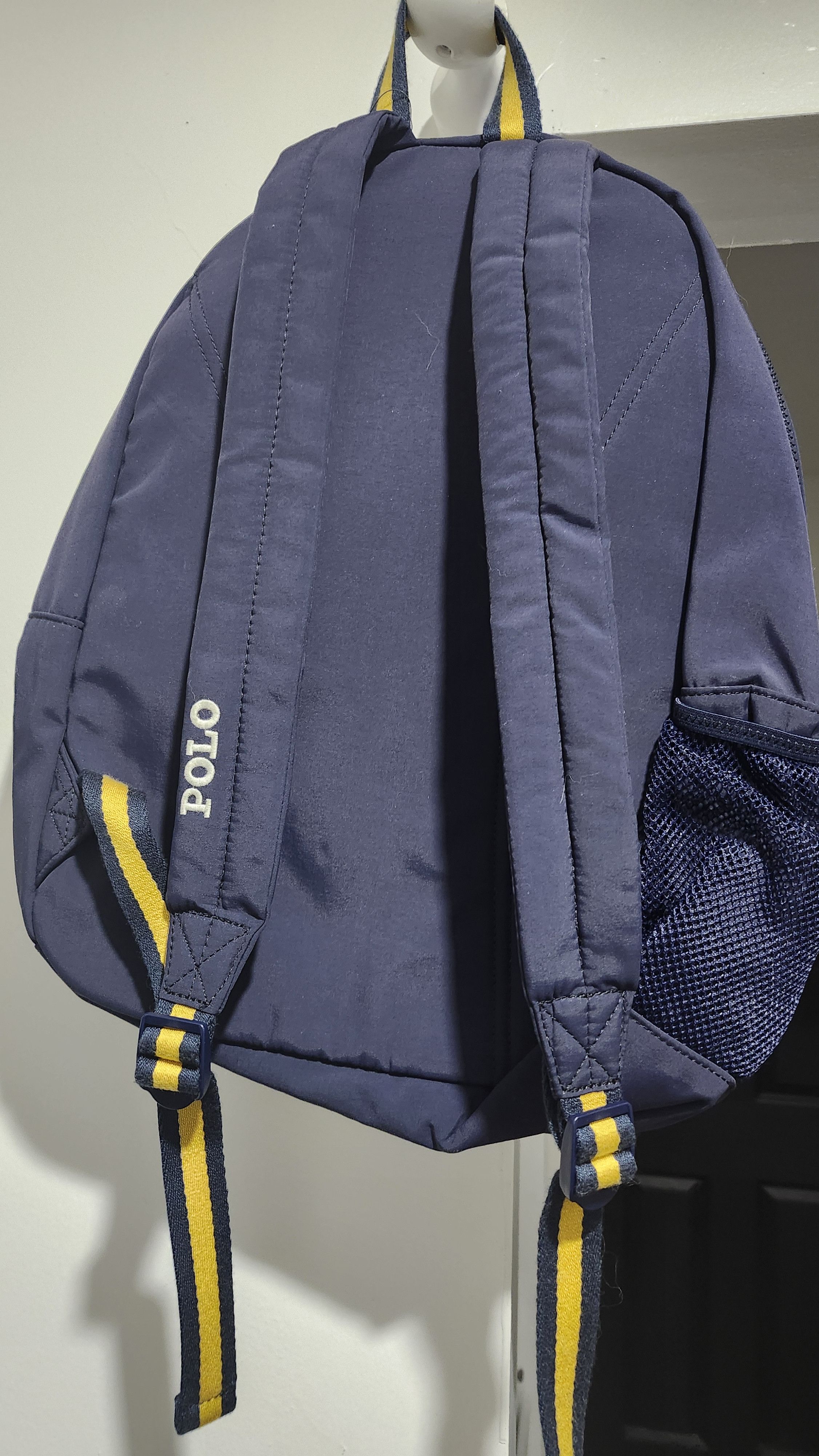 Polo Ralph Lauren Deadstock Polo Bear 1967 Football Bear Backpack Book Bag Size ONE SIZE - 4 Thumbnail