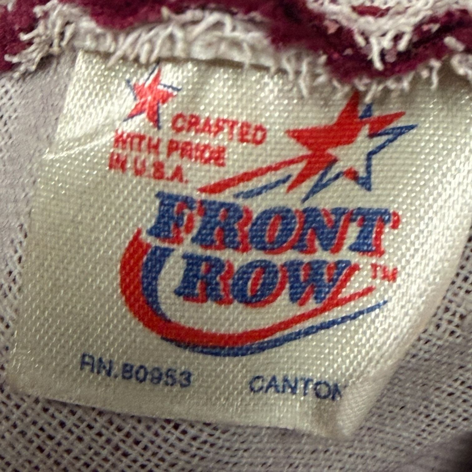 Other Vintage 80s USC Trojans Front Row Cardinal Snapback Hat USA Size ONE SIZE - 9 Thumbnail