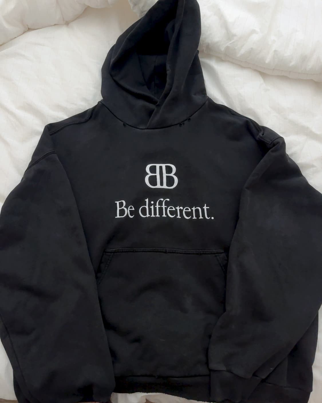 Balenciaga Balenciaga Be Different hoodie | Grailed