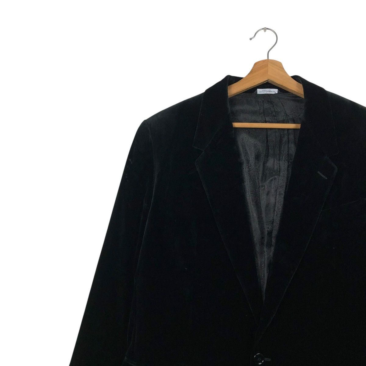 Dolce & Gabbana 🔥VINTAGE SUITE COATS JACKET DOLCE & GABBANA ITALY RICH BLACK Size US M / EU 48-50 / 2 - 9 Thumbnail