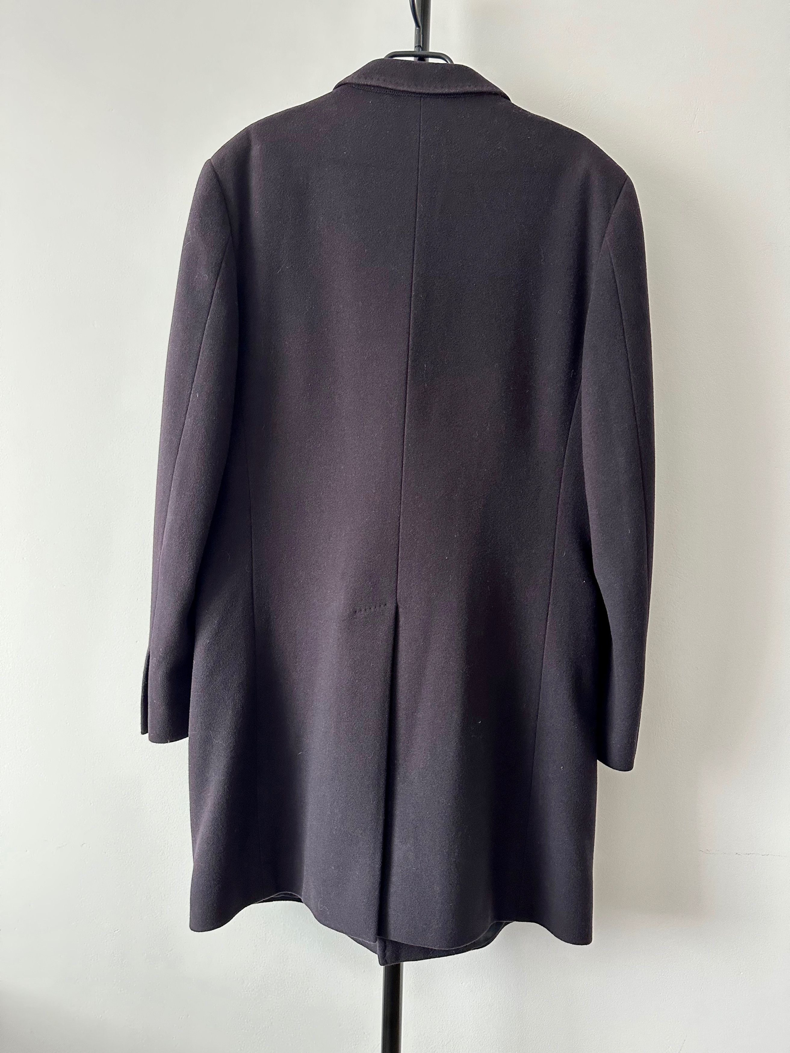 Versace VERSACE collection wool cashmere single breasted coat Size US L / EU 52-54 / 3 - 7 Thumbnail