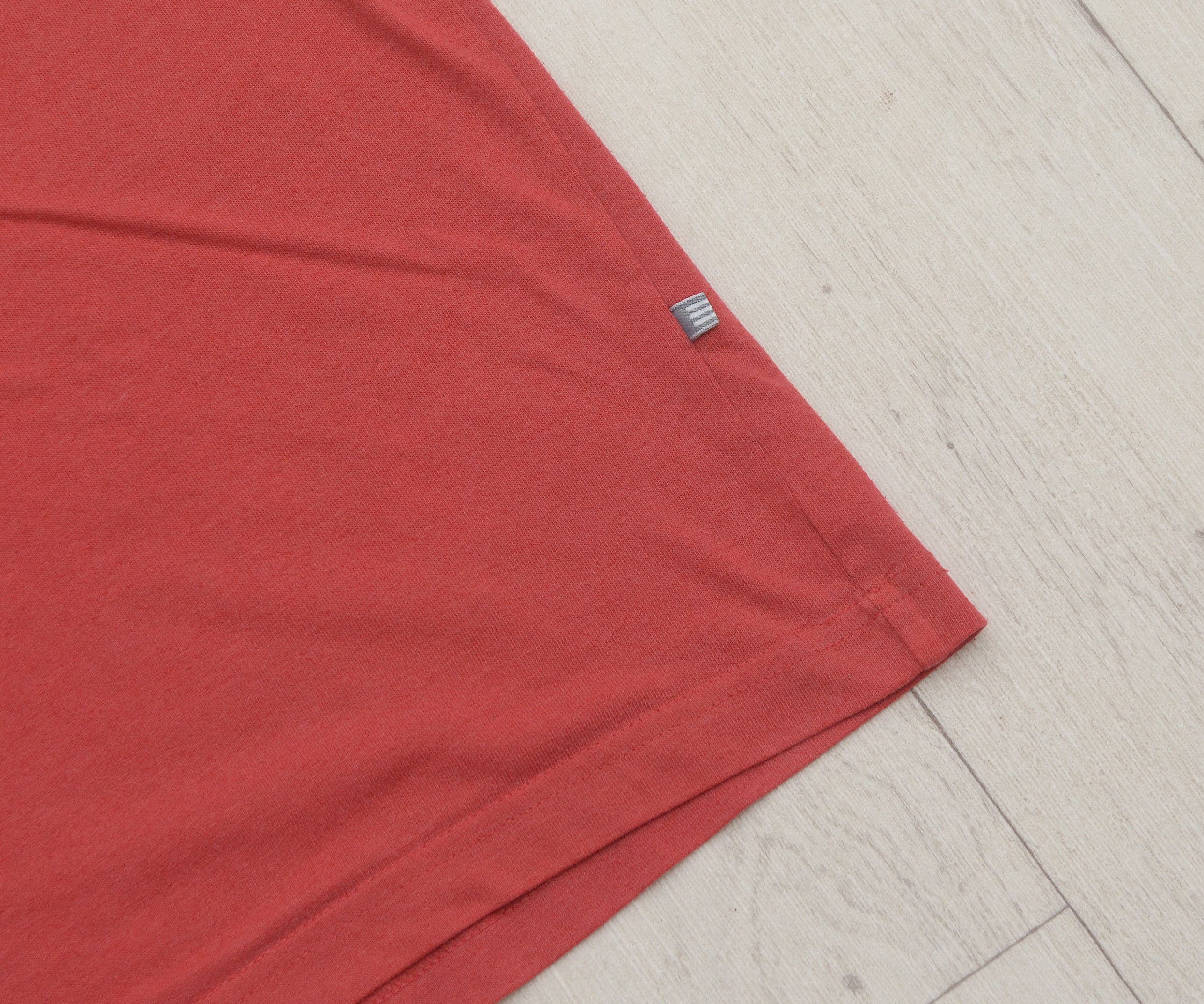Adidas × Vintage ⛽️ ADIDAS 90’s 3 STRIPES RETRO TEE Y2K Red T-shirt Size US L / EU 52-54 / 3 - 4 Thumbnail