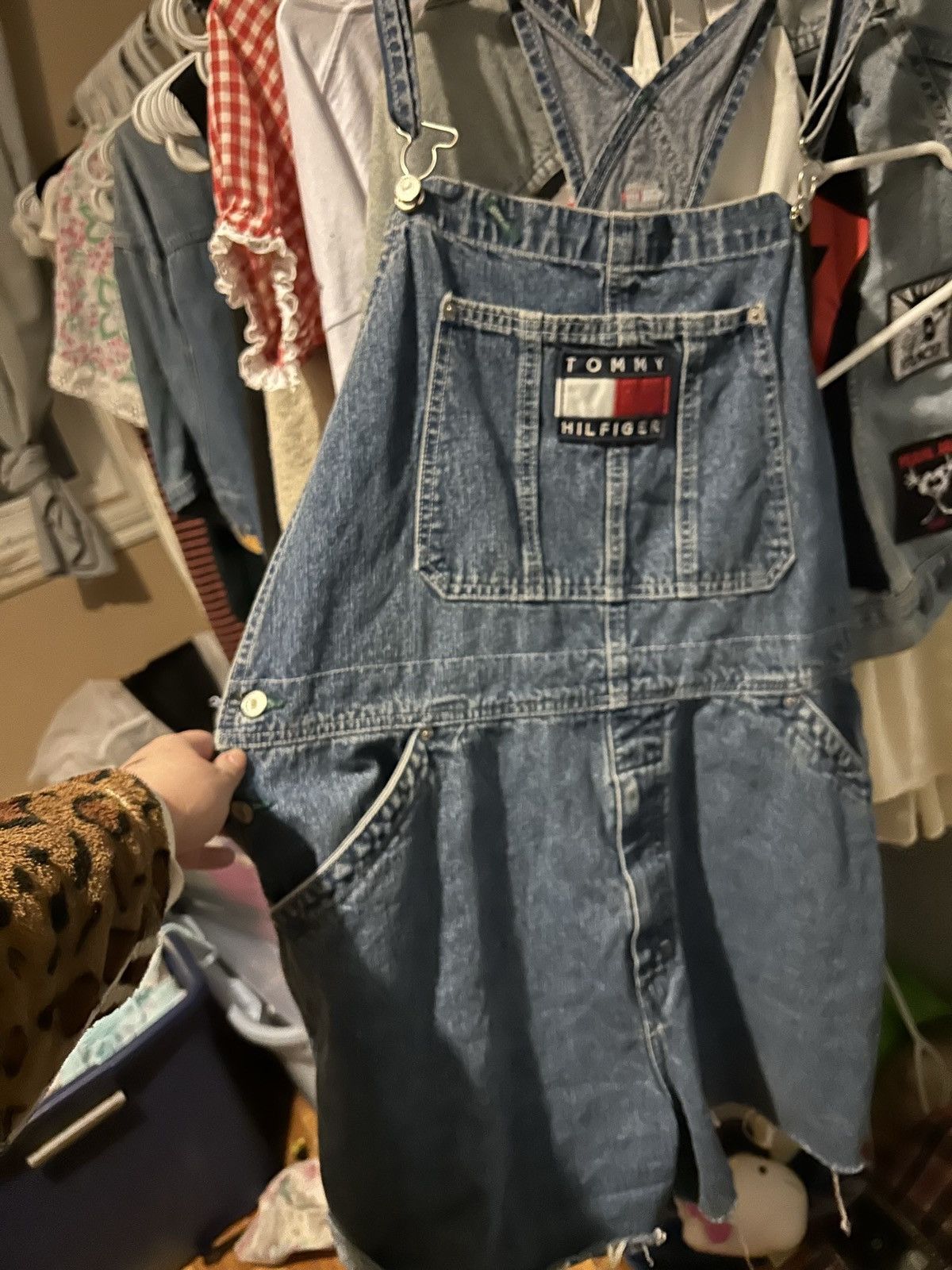 Tommy Hilfiger × Vintage Tommy Hilfiger vintage shorts overalls/jumpsuit Size US 38 / EU 54 - 2 Thumbnail