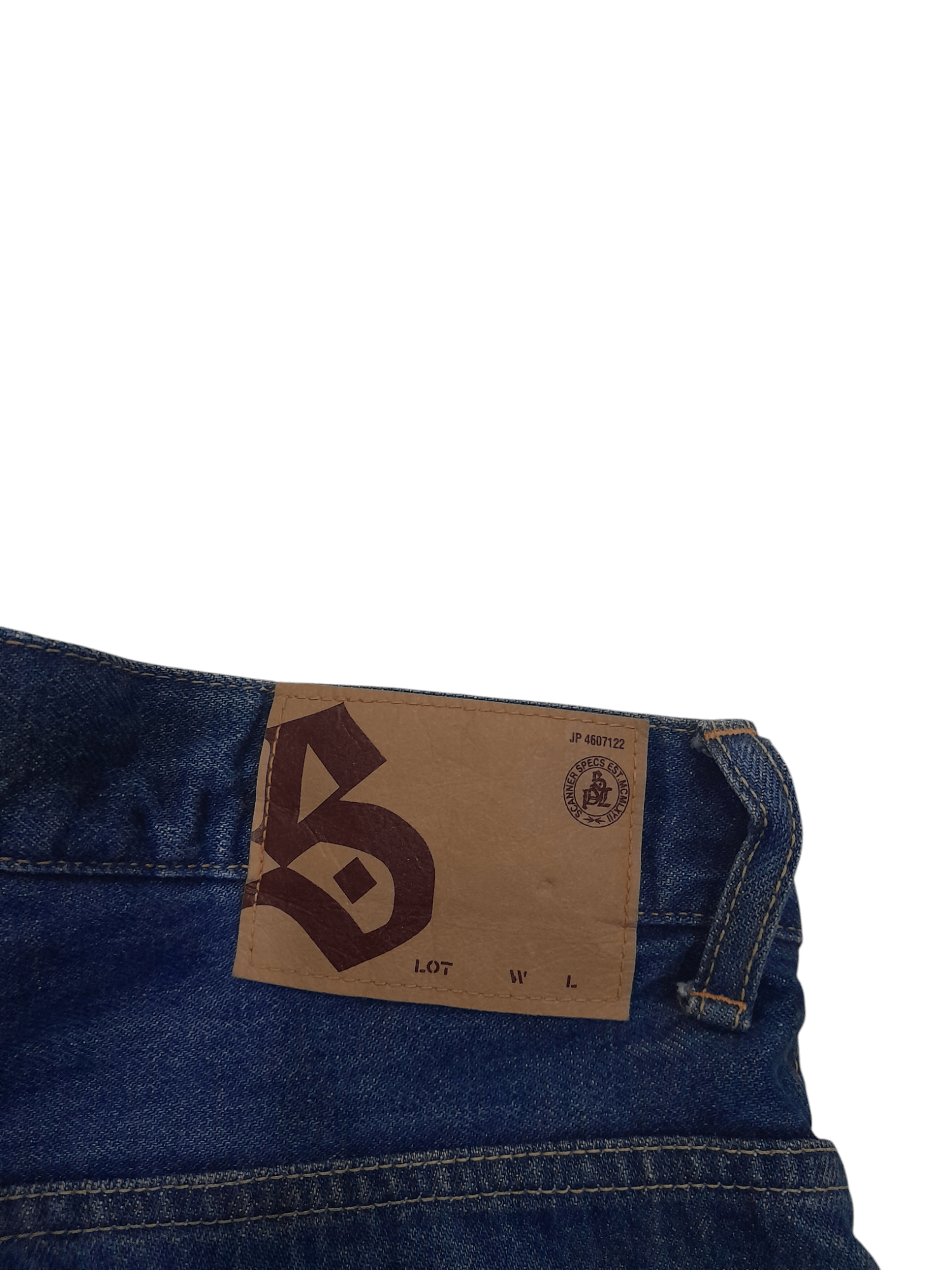 Other SCANNER Japan Denim Baggy (F565) Waist 35 Size US 35 - 3 Thumbnail