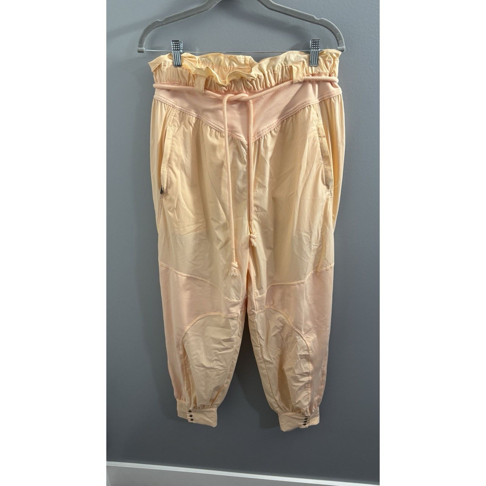 Free People Free People Movement Day Break Pants Coral Orange Large Size 34" / US 12 / IT 48 - 1 Thumbnail