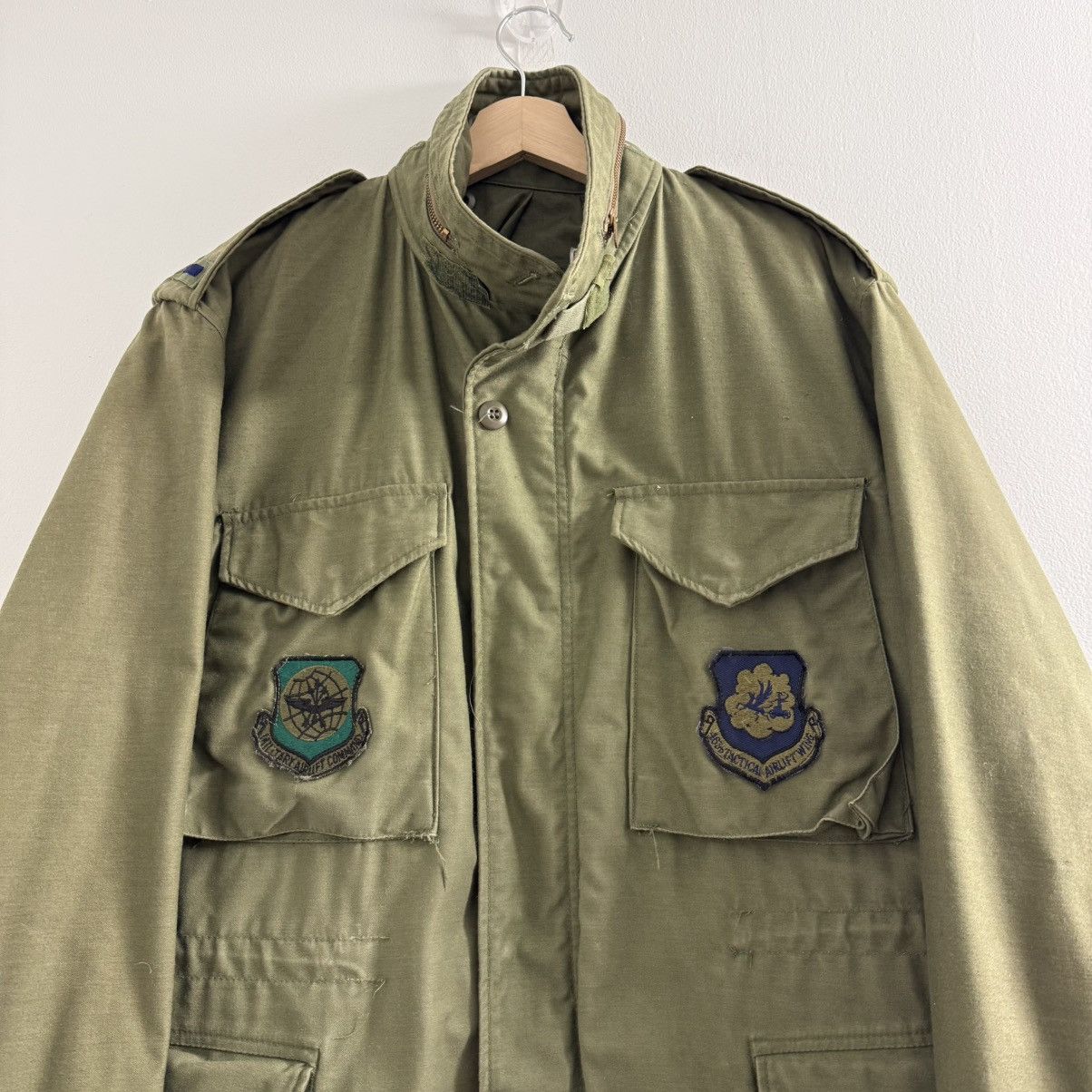 Vintage US Military M-65 Field Jacket Medium OG-107 Vietnam