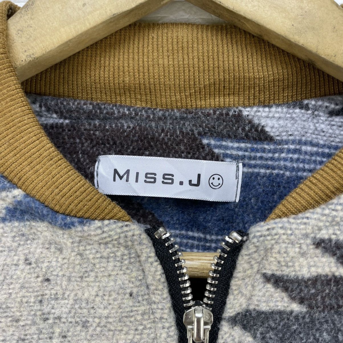 Japanese Brand × Native Japanese Brand Miss J Navajo Bomber Jacket Size M / US 6-8 / IT 42-44 - 4 Thumbnail
