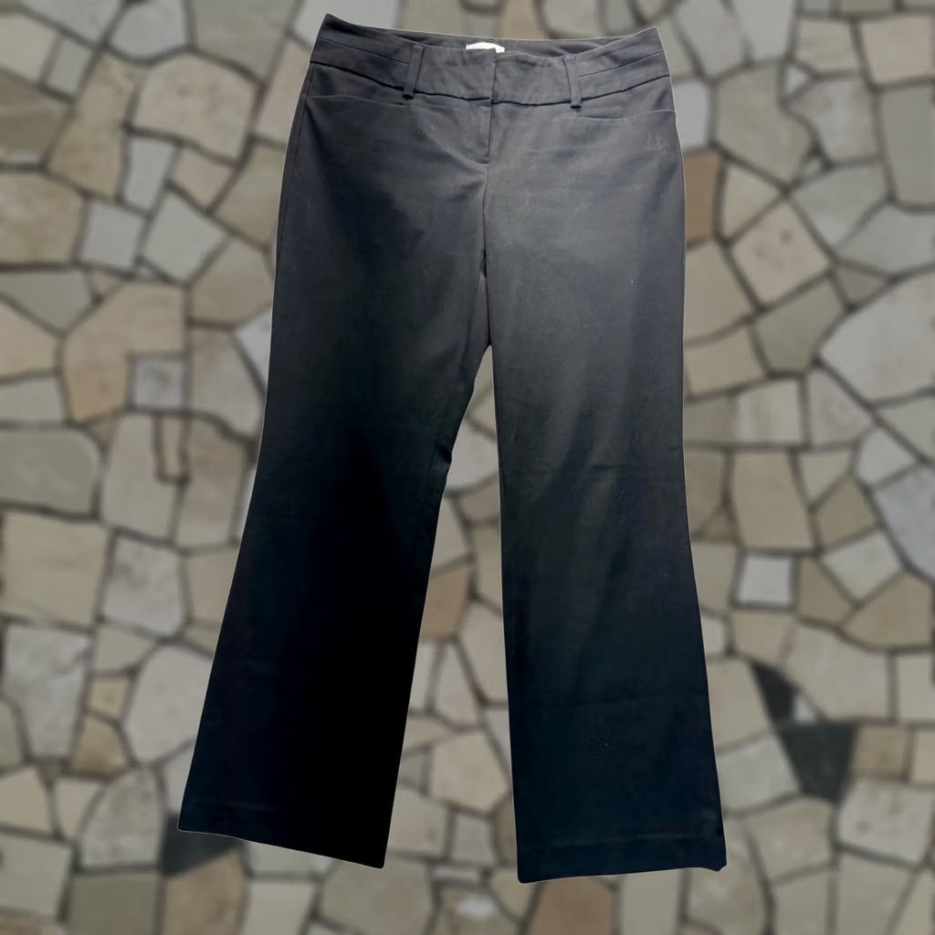 Vintage New York & Company Stretch Black Dress Pants Size 10 Womens Regular #183B Size 32" / US 10 / IT 46 - 1 Thumbnail