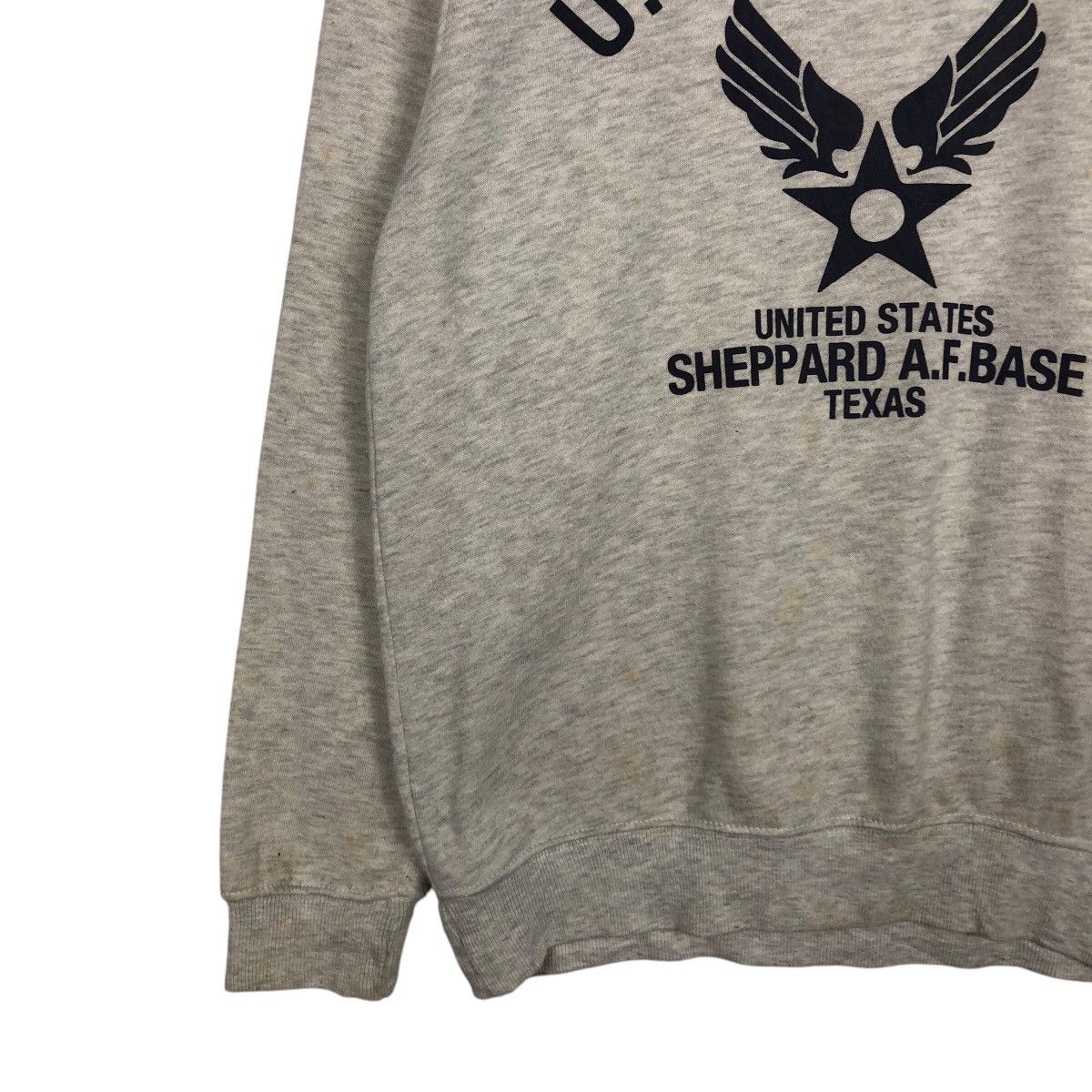 Japanese Brand 📌Vintage Sweatshirt U.S Air Force Big Logo Spell Out Size US M / EU 48-50 / 2 - 5 Thumbnail