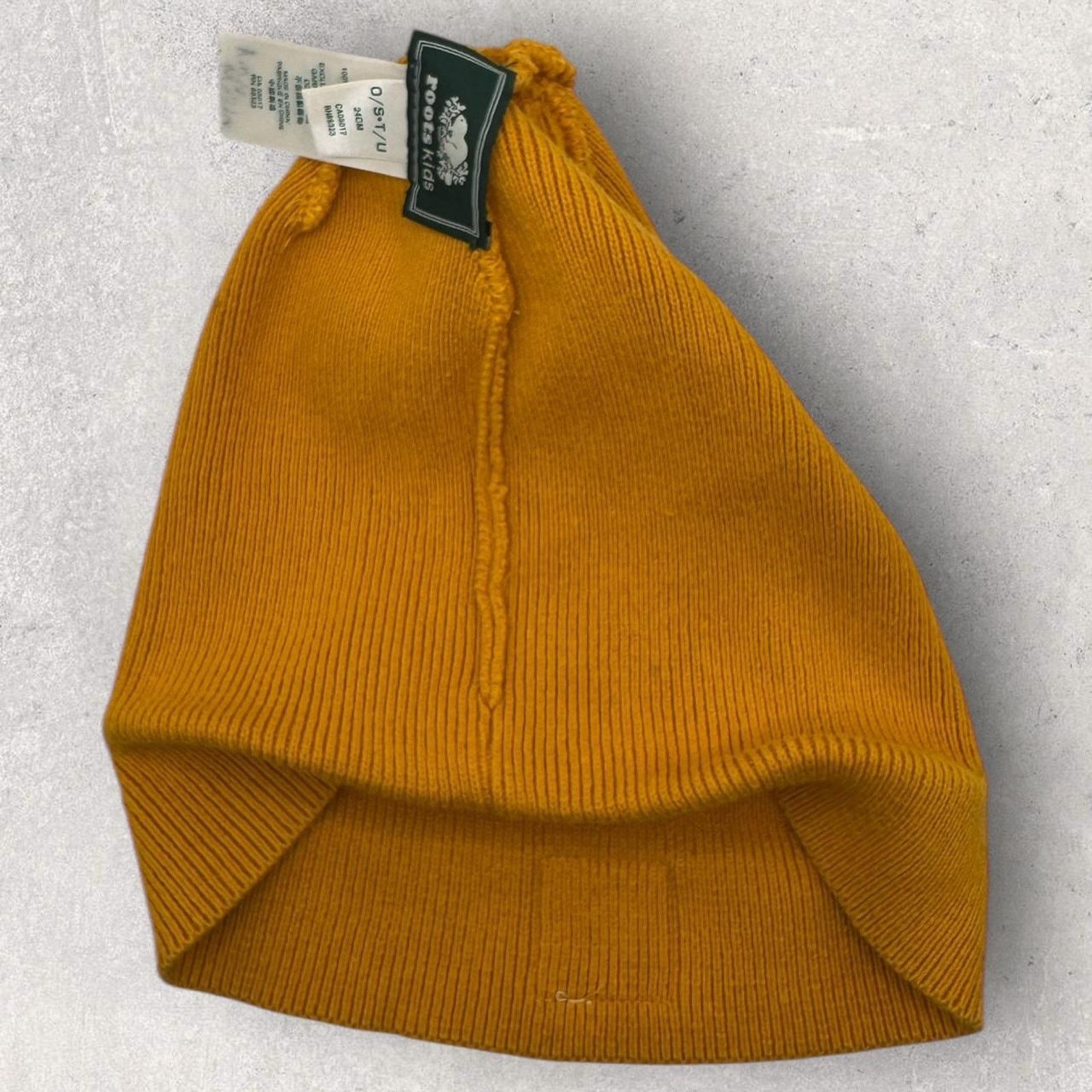 Roots Roots Athletics orange kids beanie hat Size ONE SIZE - 4 Thumbnail