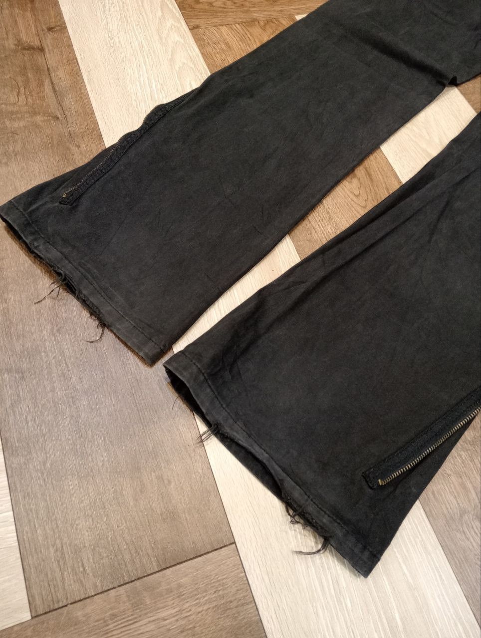 semanticdesign SEMANTIC DESIGN JAPAN 6 POCKET FADED BLACK PANTS Size US 33 - 12 Thumbnail