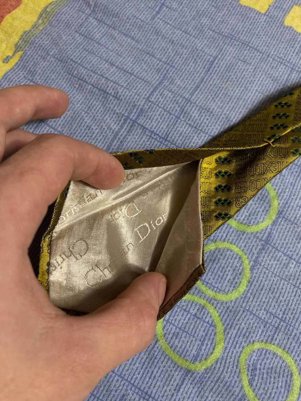 Dior Christian Dior Tie Size ONE SIZE - 2 Thumbnail