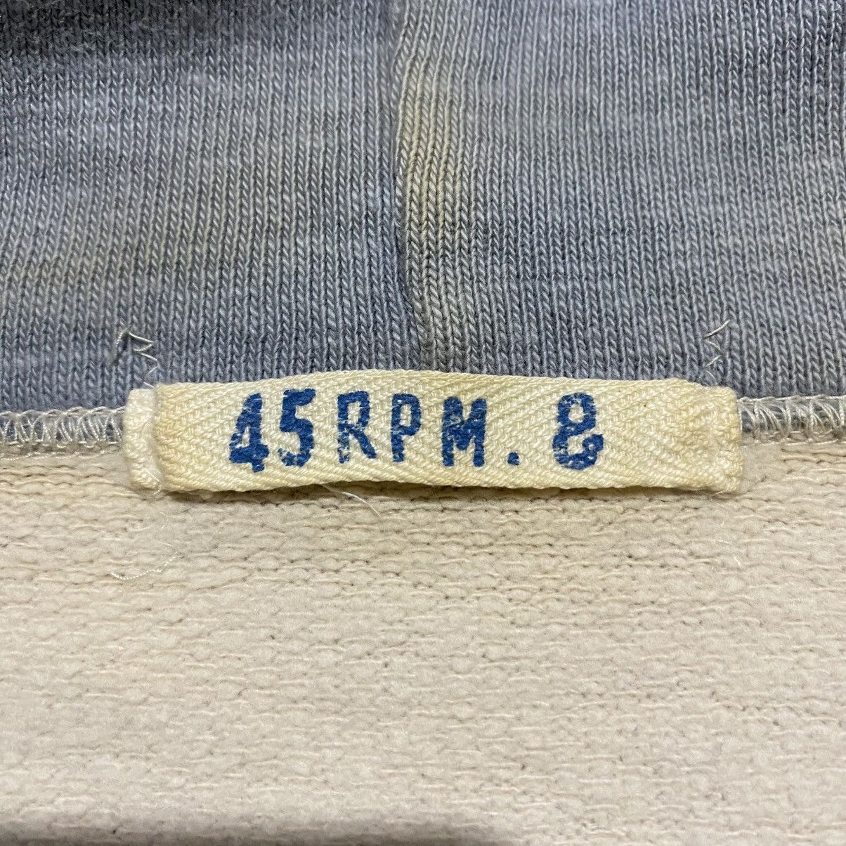 45rpm Vintage 45rpm Two Tone PullOver Hoodie Size US L / EU 52-54 / 3 - 4 Thumbnail